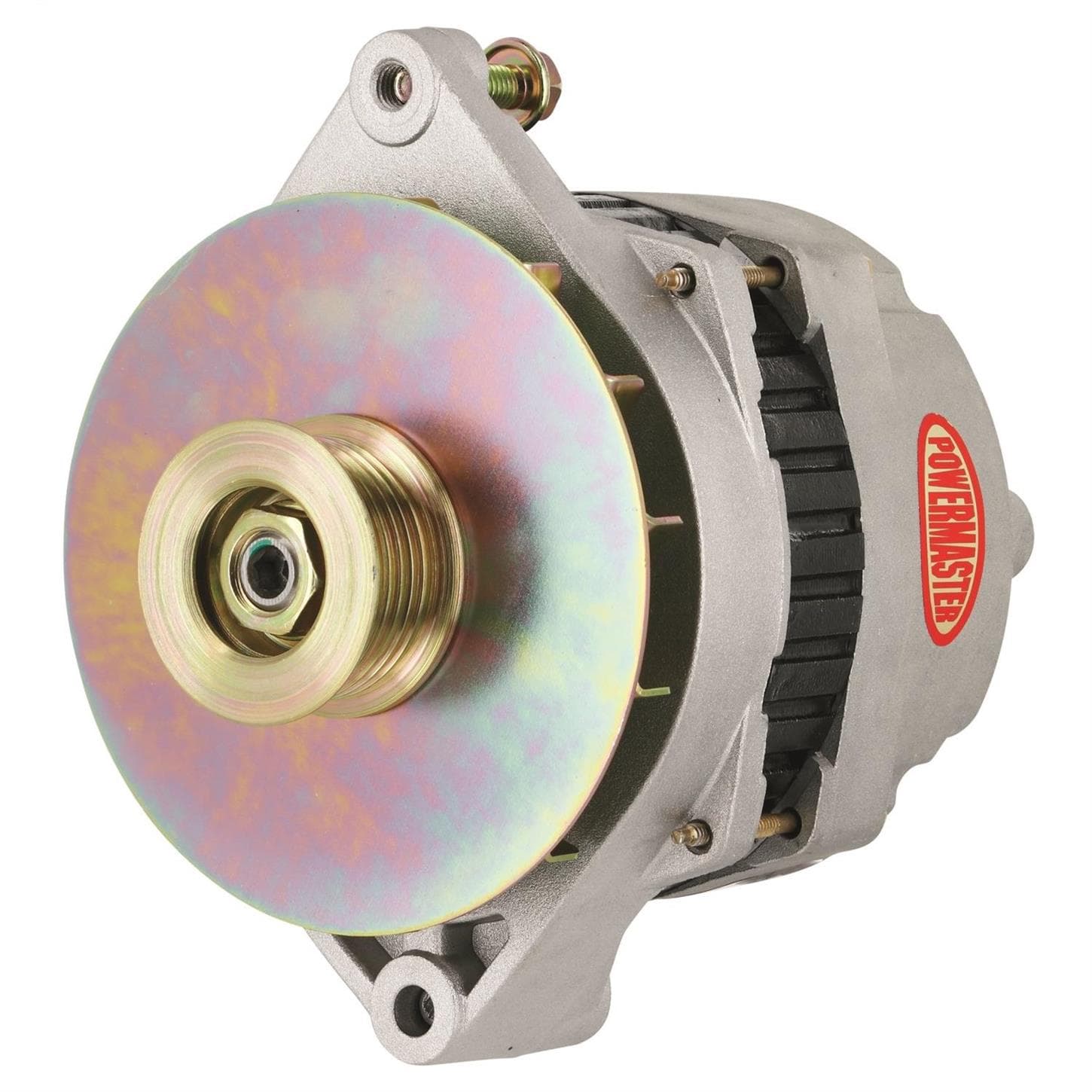 Powermaster 47864 Street Alternator, 200A, Serpentine, 12V, Chevy
