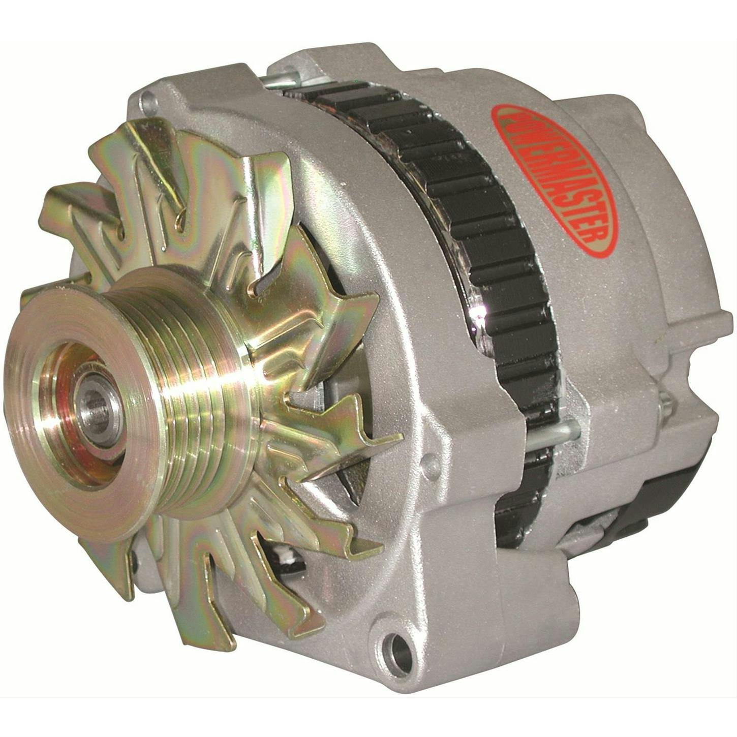 Powermaster 47902 Street Alternator, 140A, Serpentine, 12V, Jeep