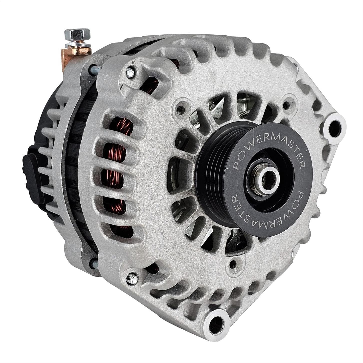 Powermaster 48237 Alternator, 225 Amps, Serpentine, 12V, Chevy