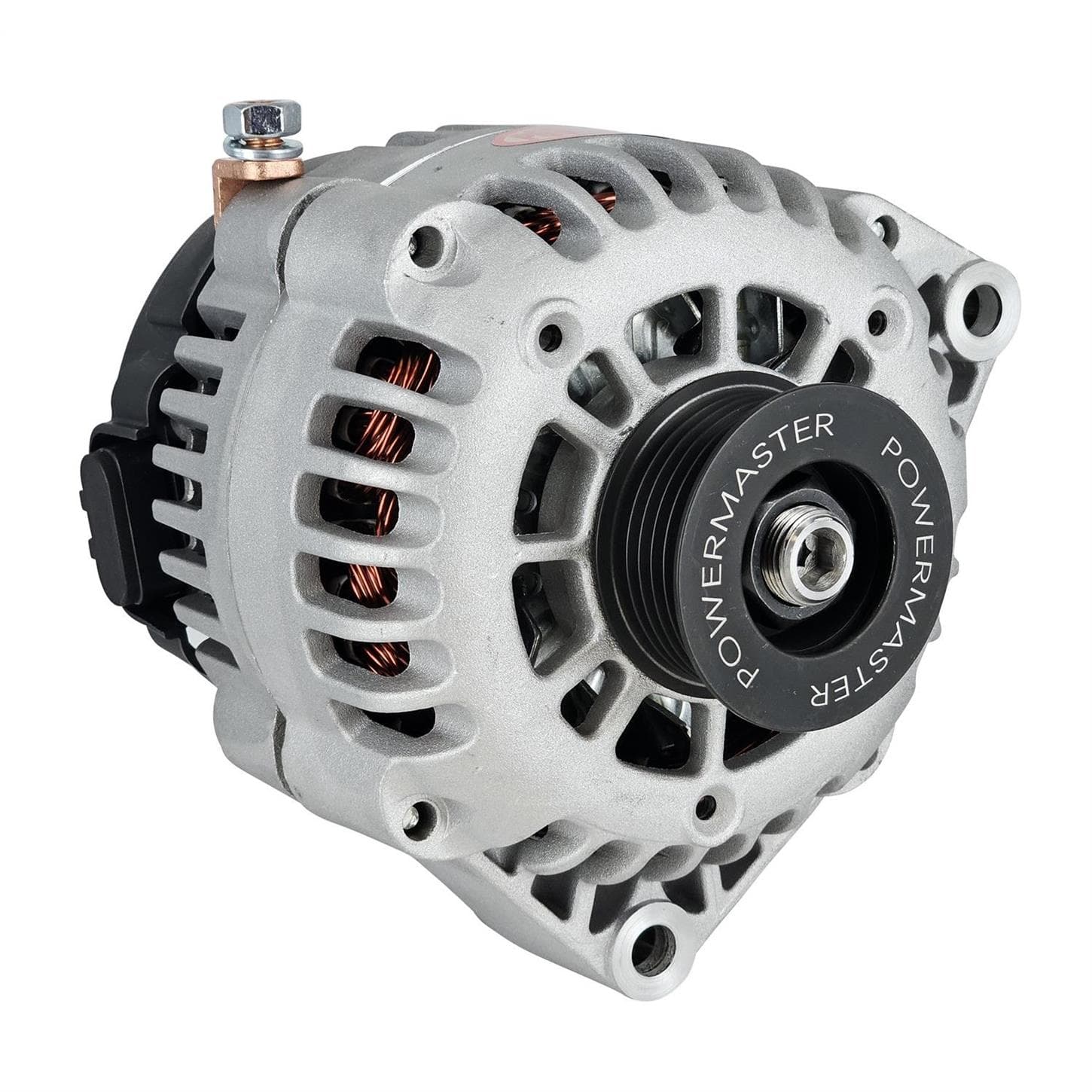 Powermaster 48247 Street Alternator, 165A, Serpentine, 12V, Chevy