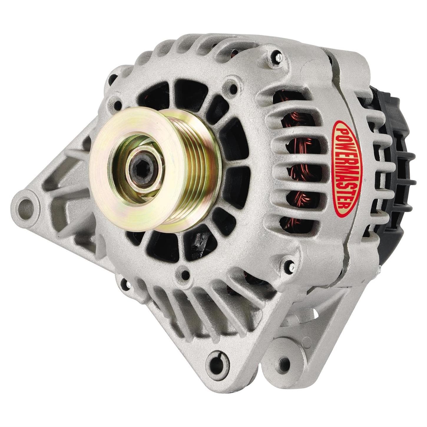 Powermaster 48272 Street Alternator, 165A, Serpentine, 12V, Chevy