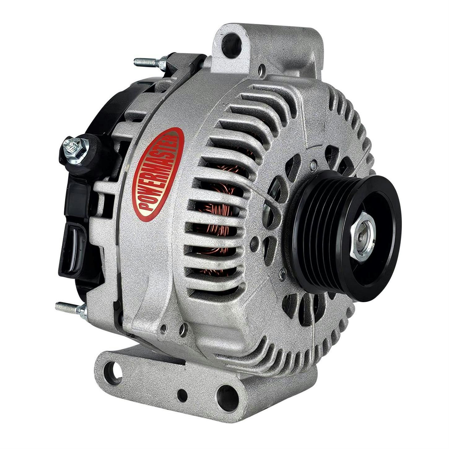 Powermaster 484051 Street Alternator, 200A, Serpentine, Mazda