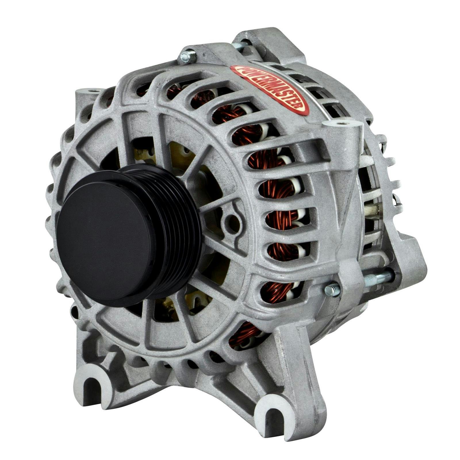 Powermaster 48516 Street Alternator, 200A, Serpentine, 12V, Ford