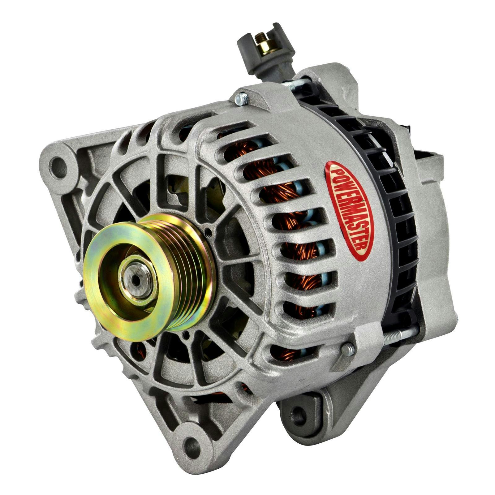 Powermaster 48518 Street Alternator, 155A, Serpentine, 12V, Ford