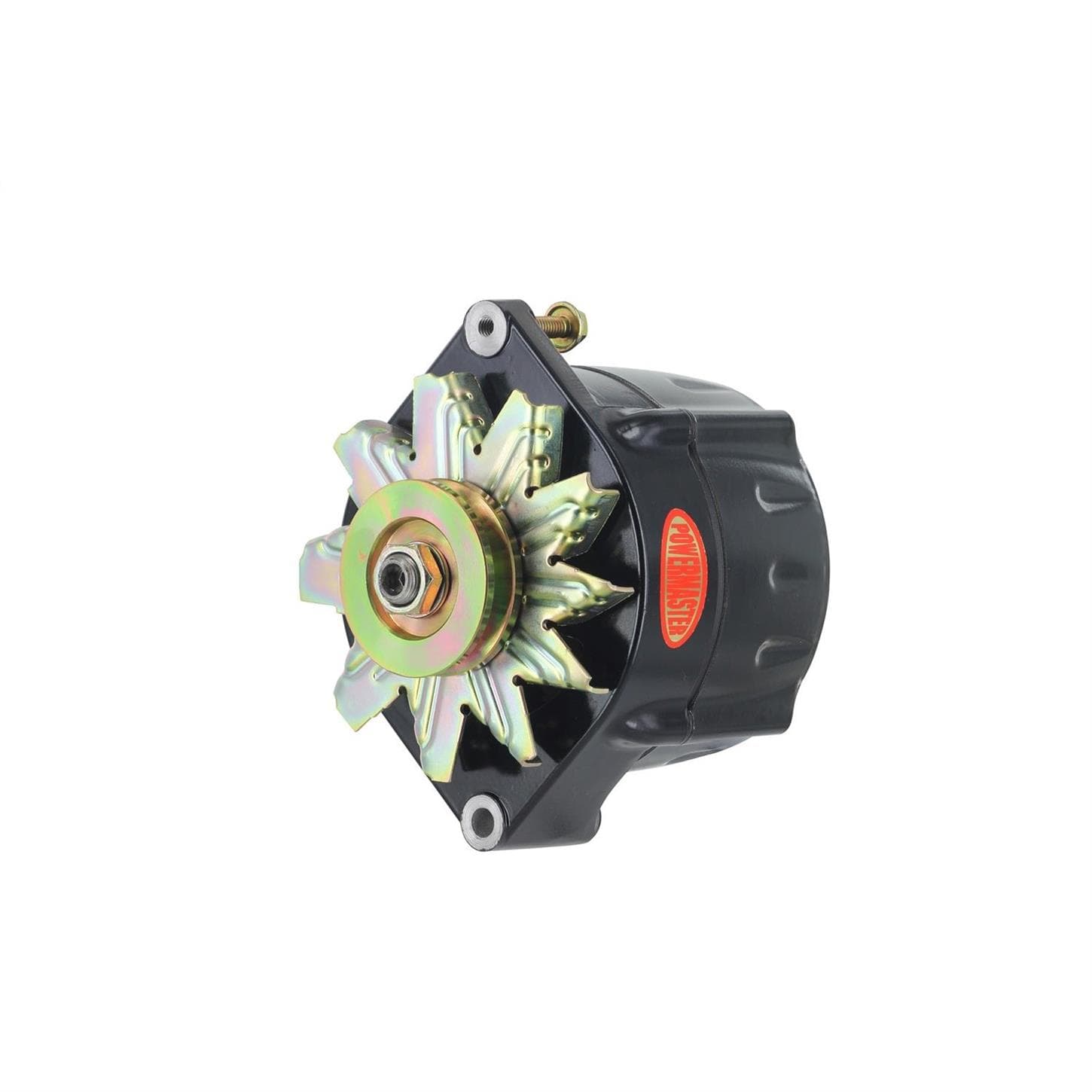 Powermaster 57297 GM 12SI 150 Amp Smooth Look Alternator, Black