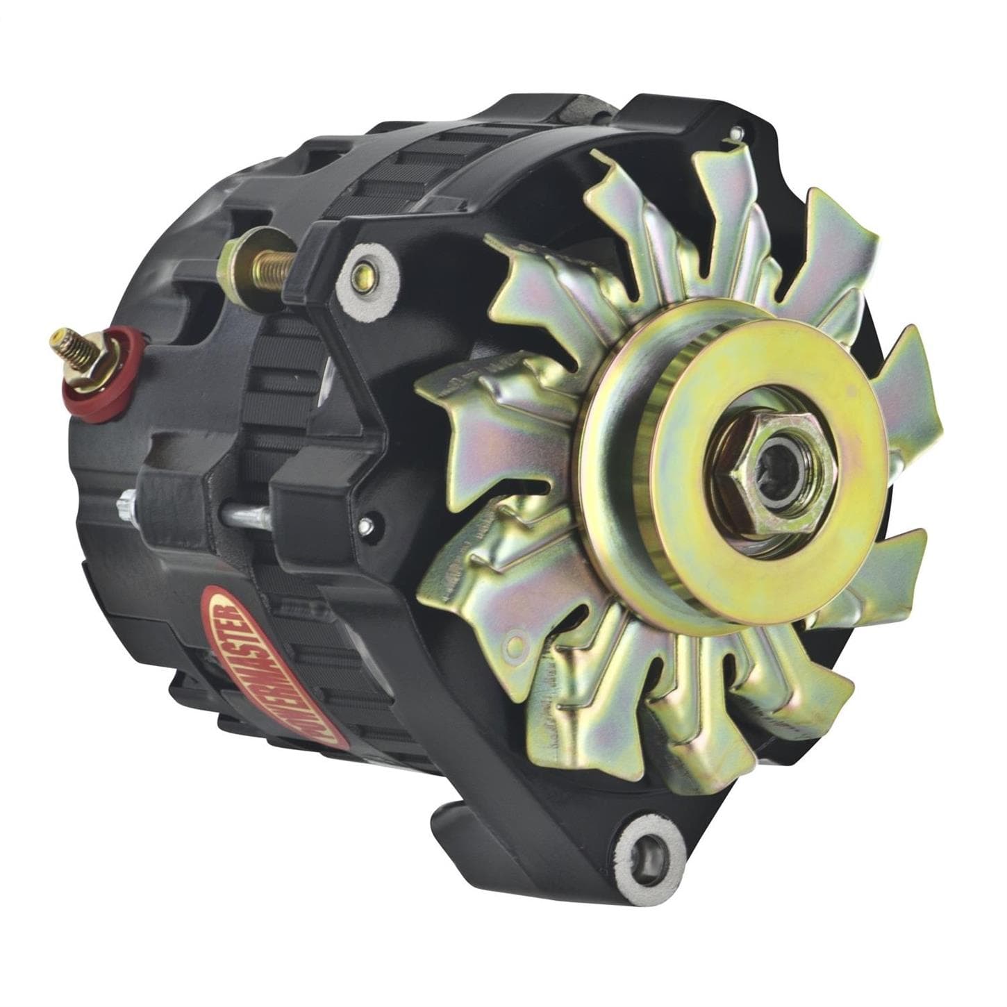 Powermaster 574611 Street Alternator, 140 Amps, V-belt, 12V