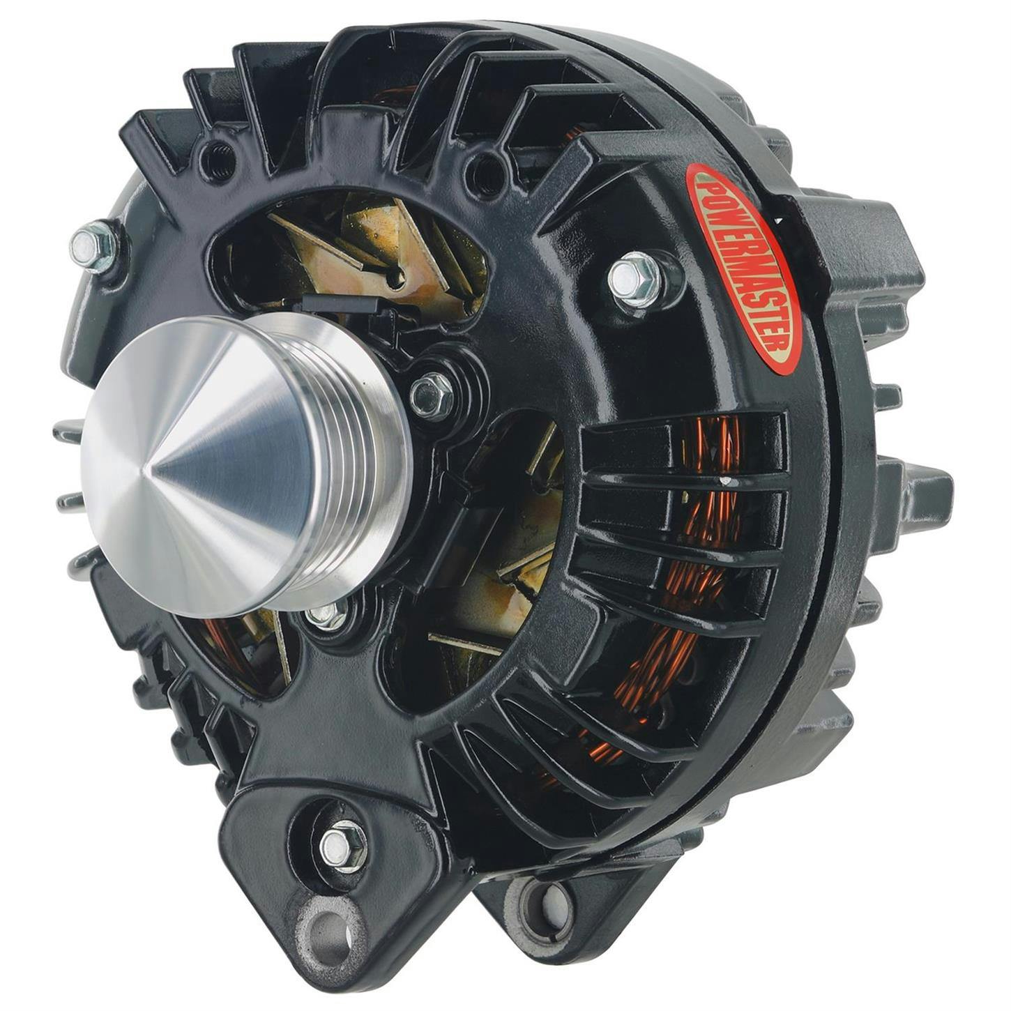 Powermaster 57569 Chrysler Alternator, 95A, 6-Groove, OE, Black
