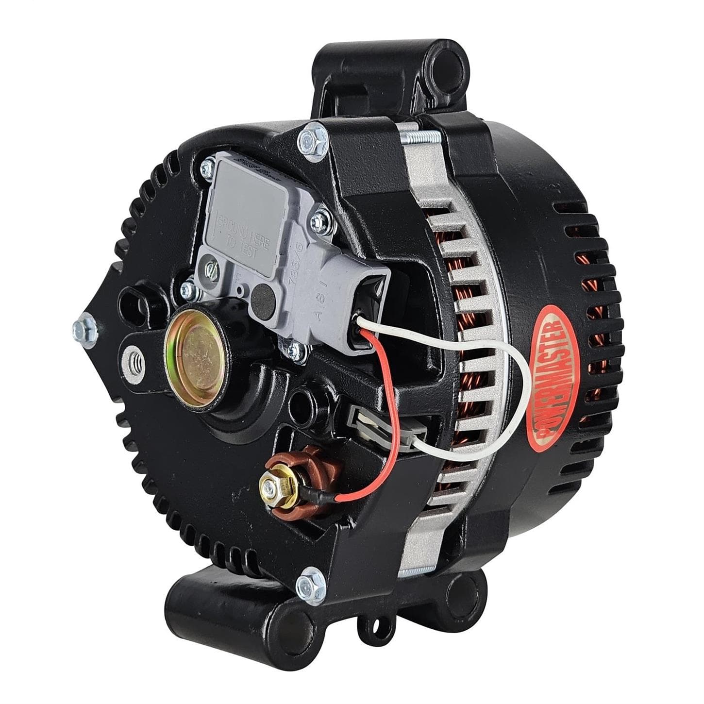 Powermaster 577501 Street Alternator, 140A, Serpentine, 12V, Ford
