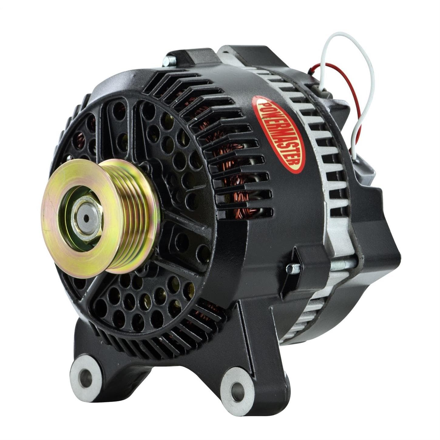Powermaster 577531 Street Alternator, 140A, Serpentine, 12V, Ford