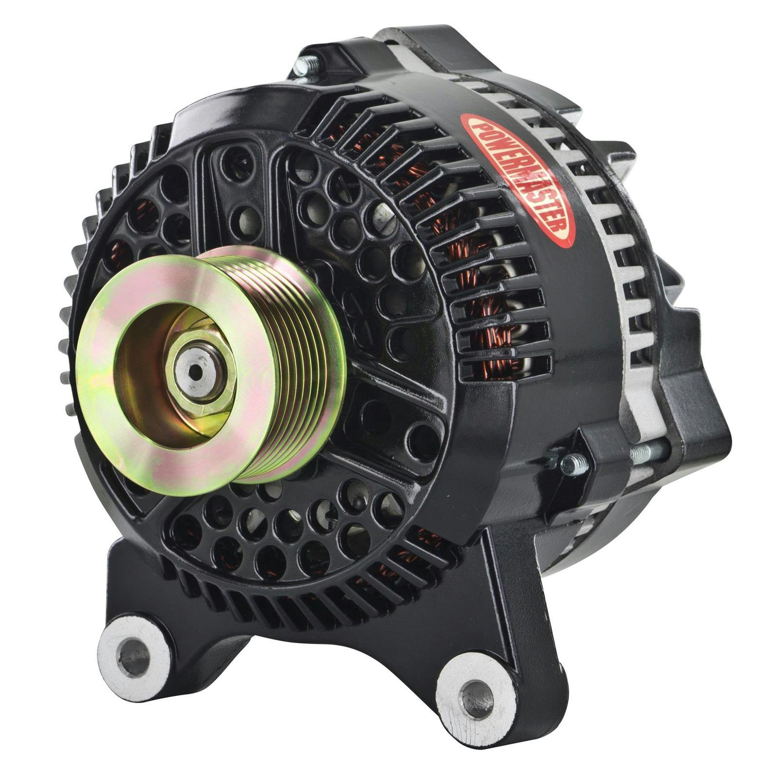Powermaster 57753 Street Alternator, 140A, Serpentine, 12V, Ford