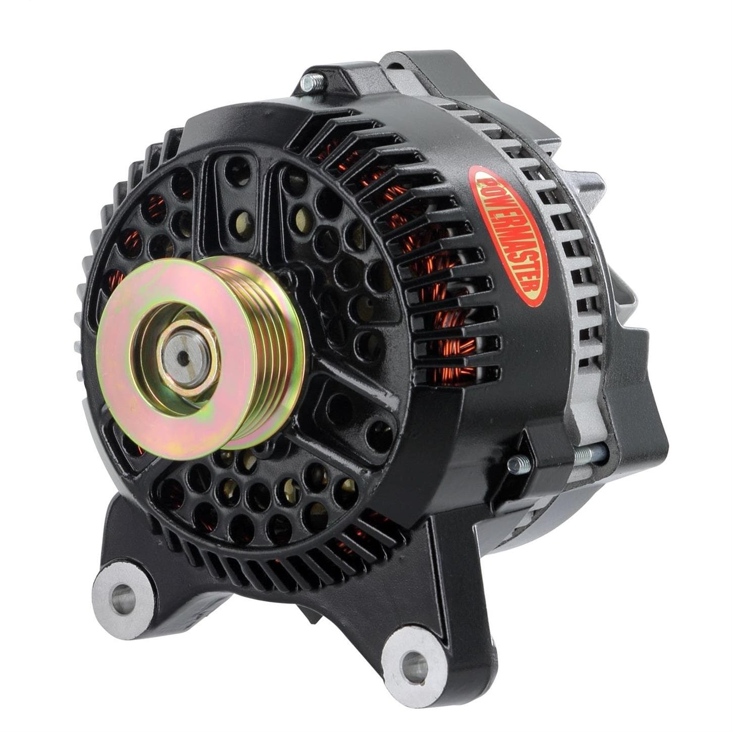 Powermaster 57764 Alternator, 200 Amps, Serpentine, 12V, Ford