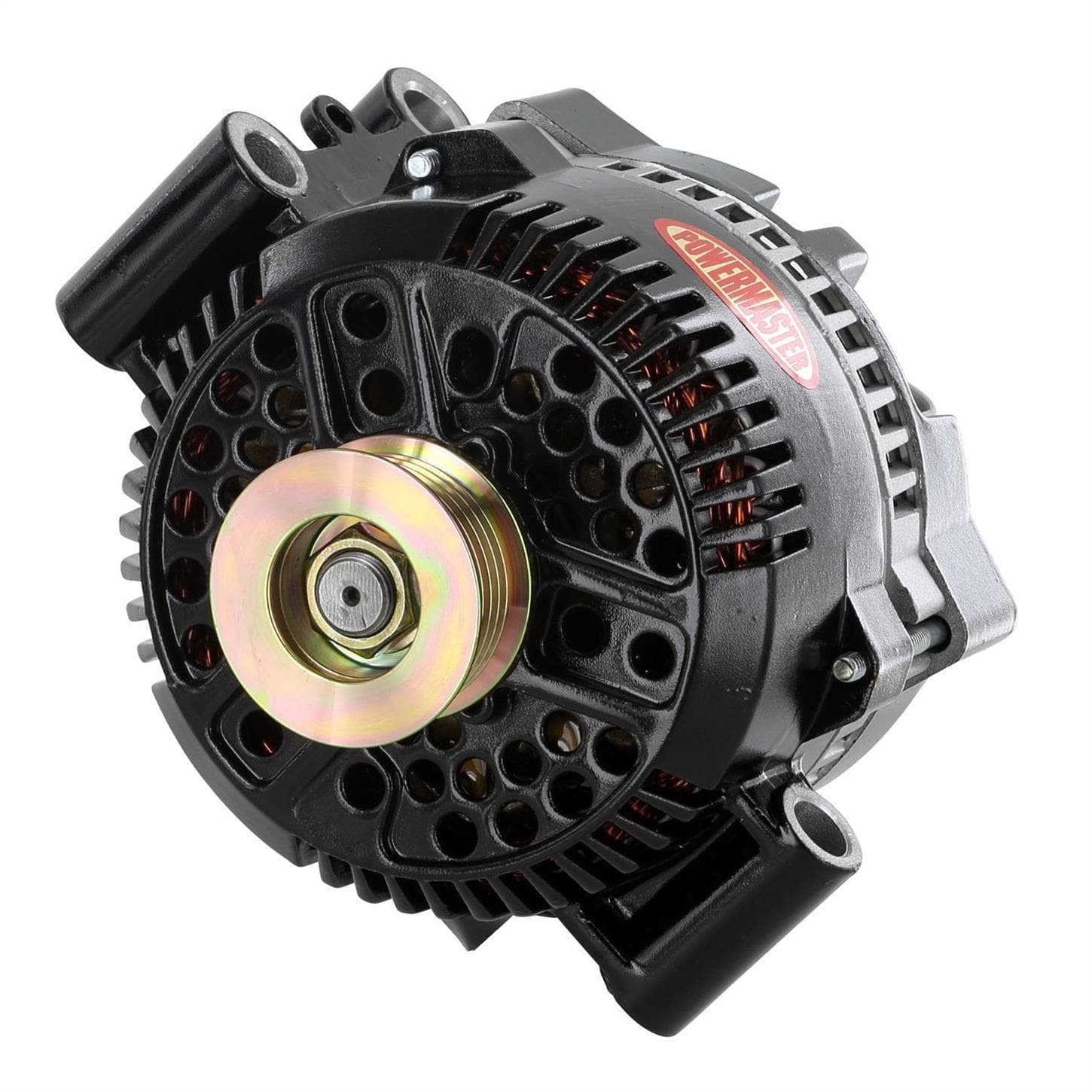 Powermaster 57768 Street Alternator, 200A, Serpentine, 12V, Ford
