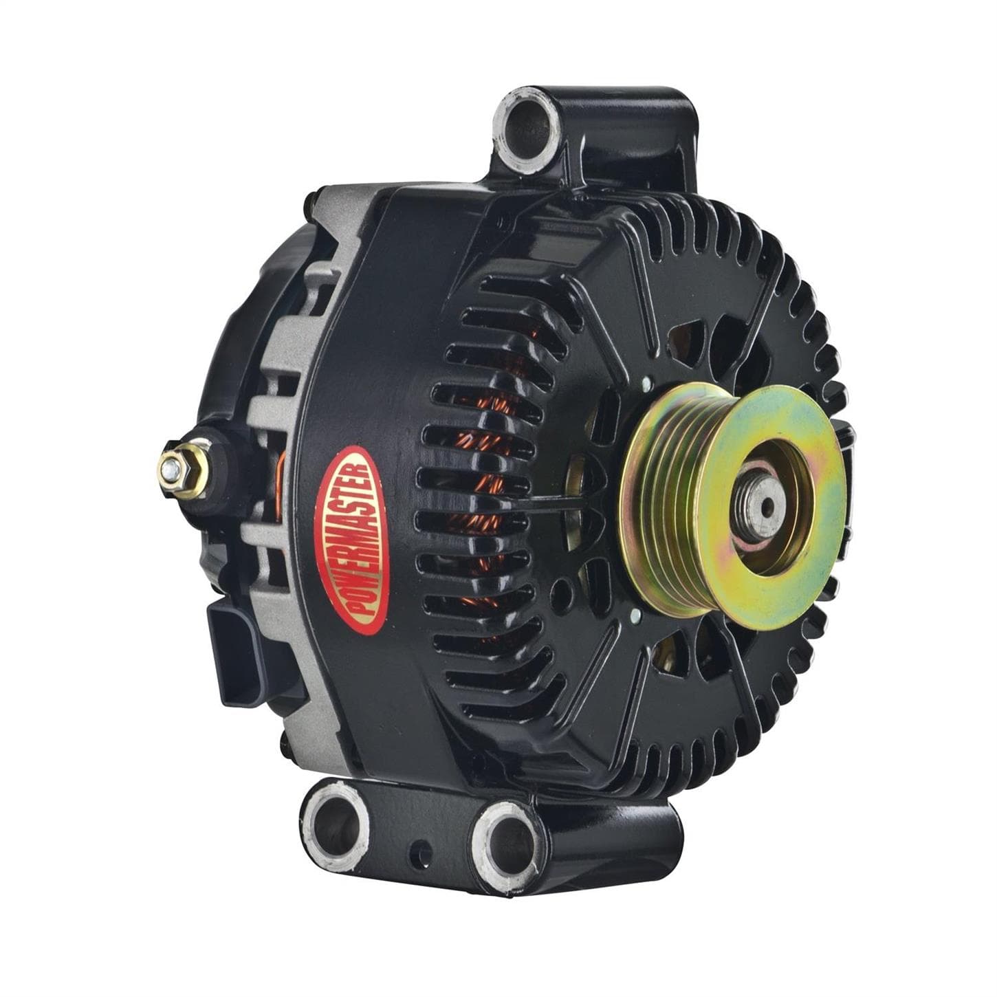 Powermaster 57787 Street Alternator, 200A, Serpentine, 12V, Ford
