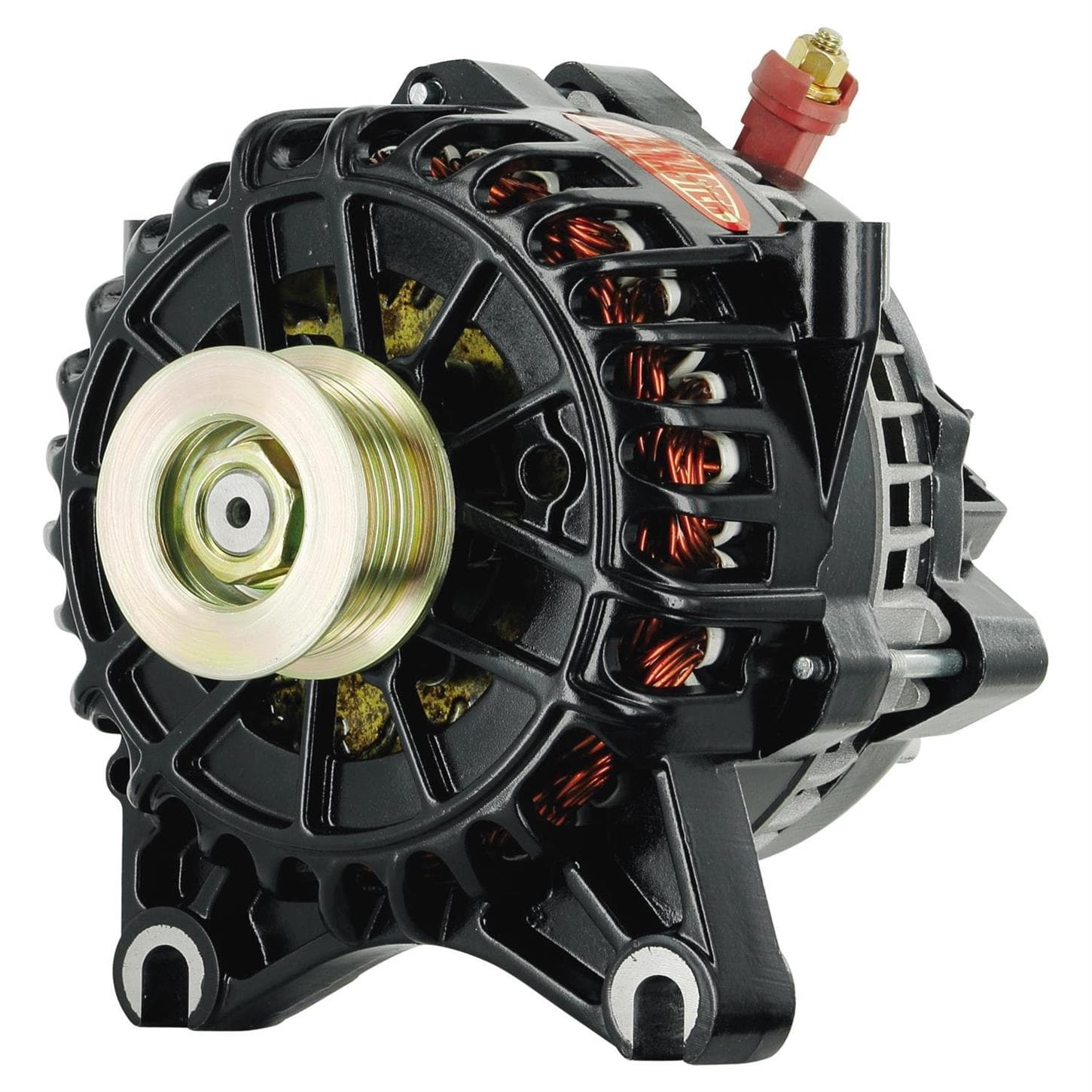 Powermaster 57795 Alternator, 200 Amps, Serpentine, 12V, Ford