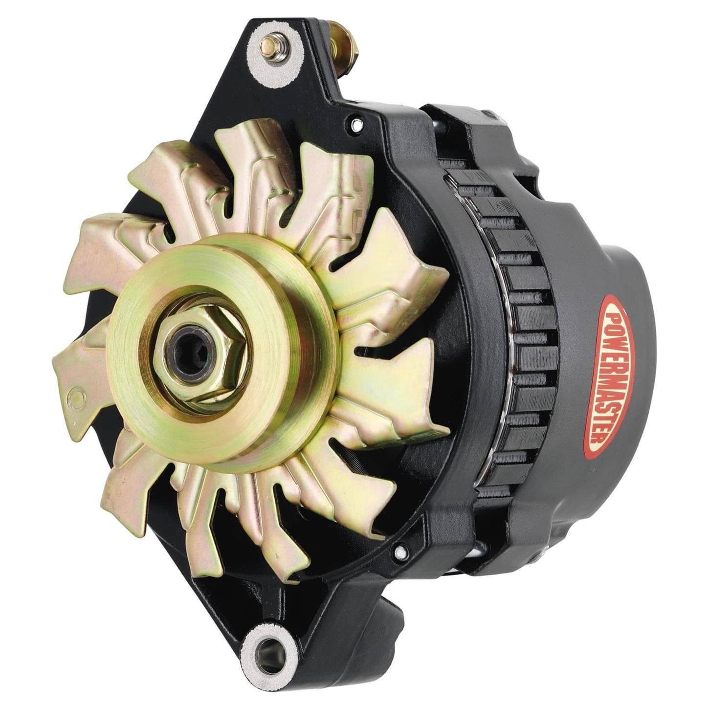 Powermaster 578021 Street Alternator, 140 Amps, V-belt, 12V