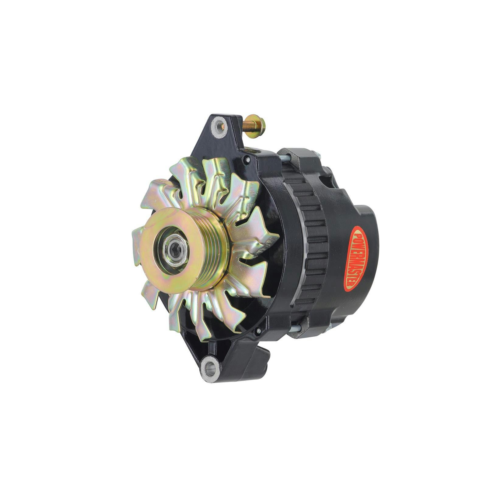 Powermaster 578026 GM CS130 Race Alternator, 140A, 16V, 2-Ear