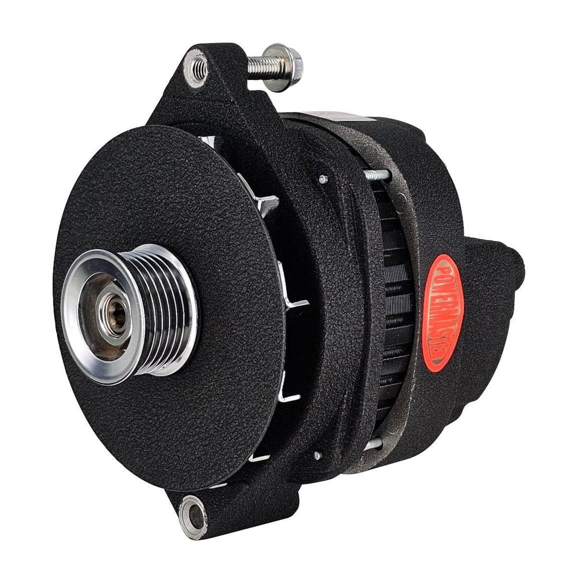 Powermaster 578068SPL GM CS144 Black Wrinkle 300A 12V Alternator