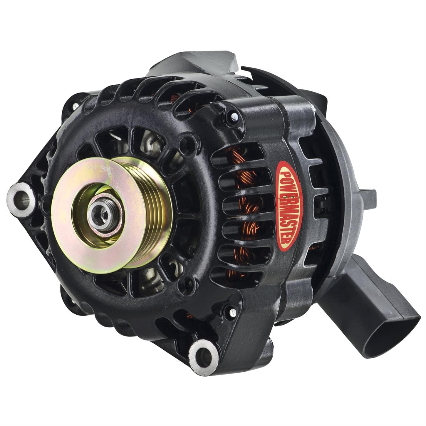 Powermaster 58242 Street Alternator, 165A, Serpentine, 12V, Chevy