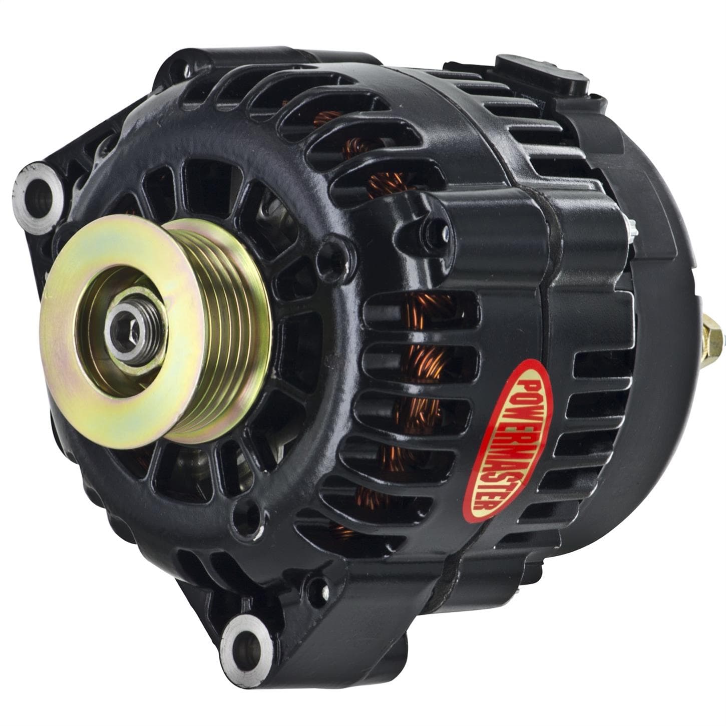 Powermaster 58247 Street Alternator, 165A, Serpentine, 12V, Chevy