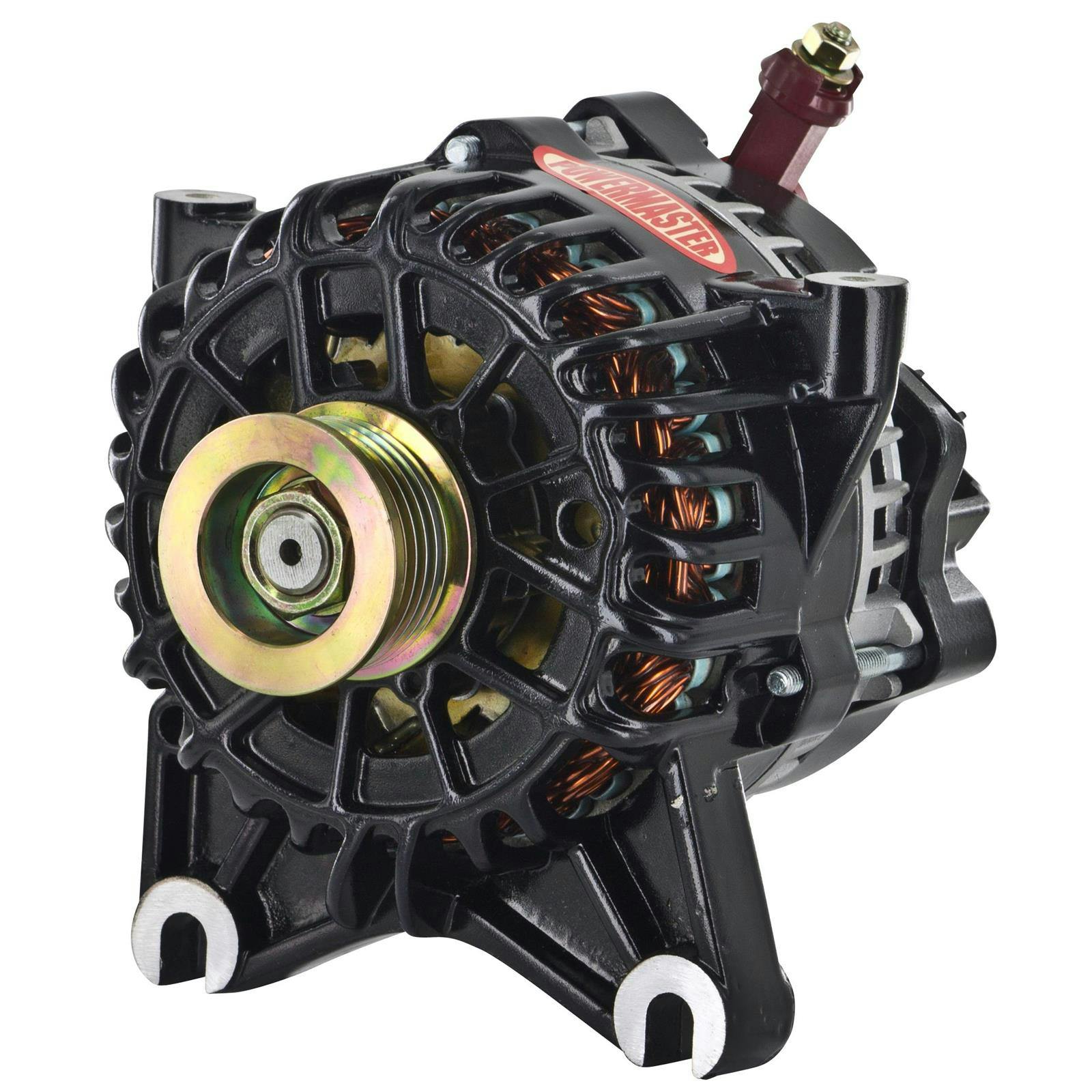 Powermaster 58252 Street Alternator, 155A, Serpentine, 12V, Ford