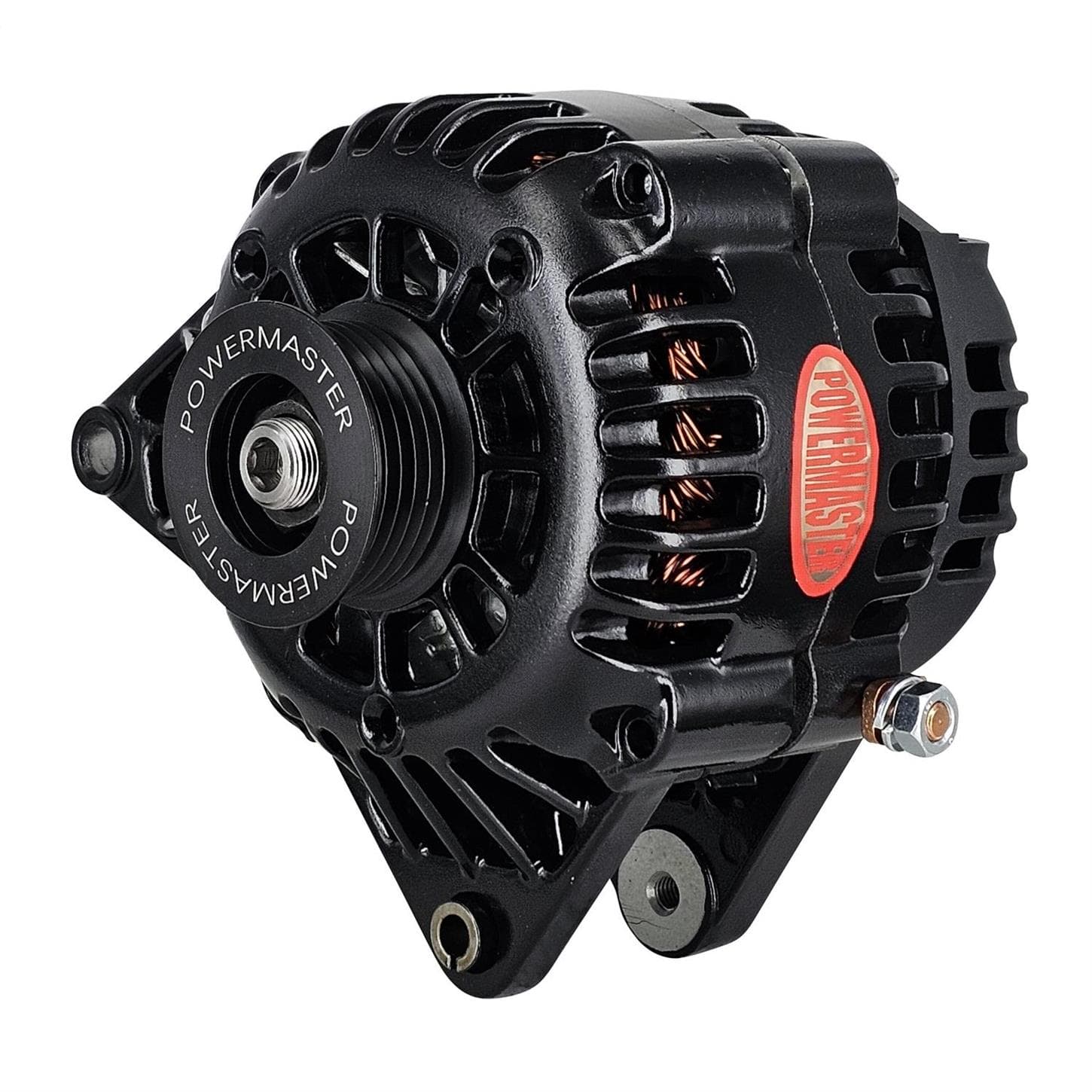 Powermaster 58272 Street Alternator, 165A, Serpentine, 12V, Chevy
