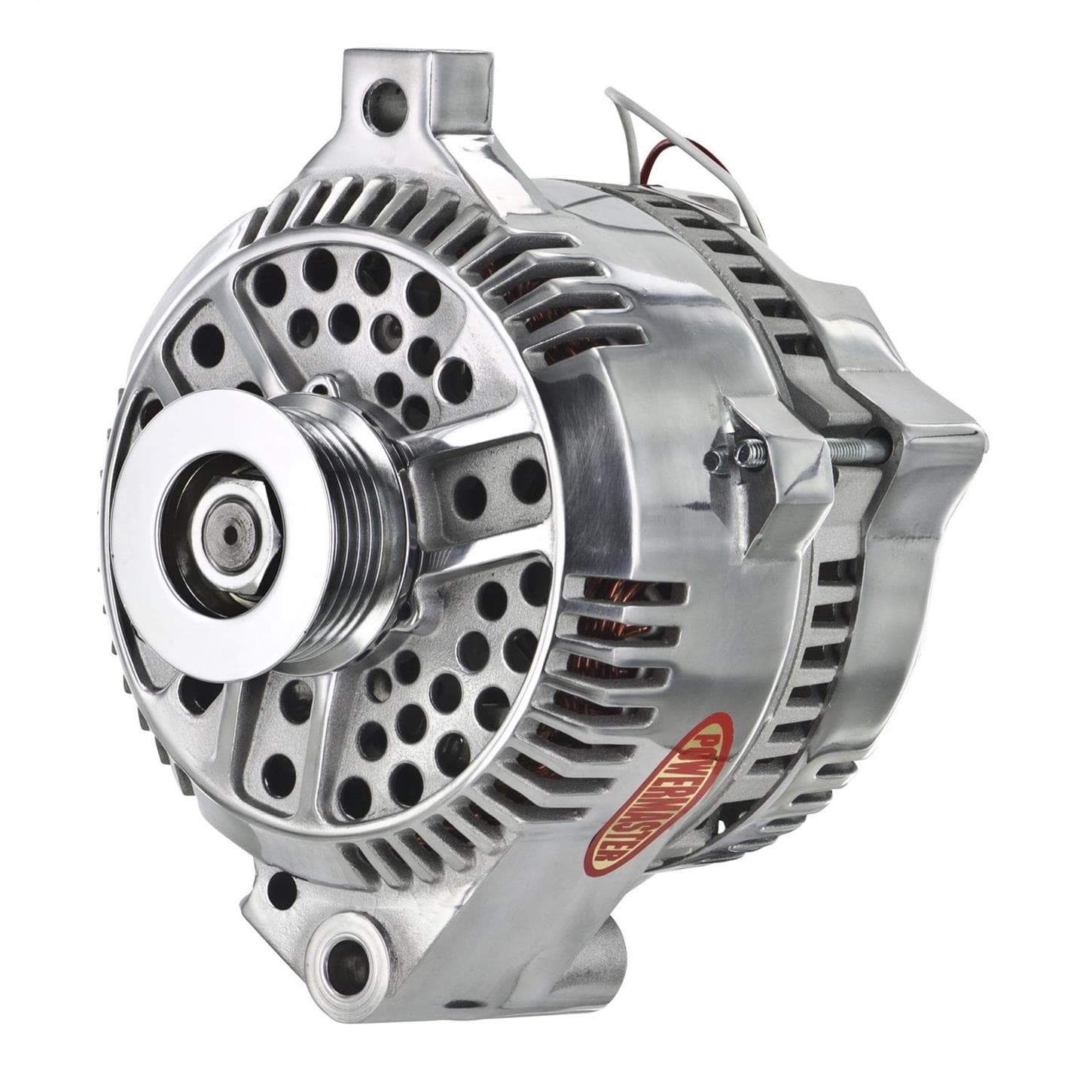Powermaster 677711 Street Alternator, 200A, Serpentine, 12V, Ford