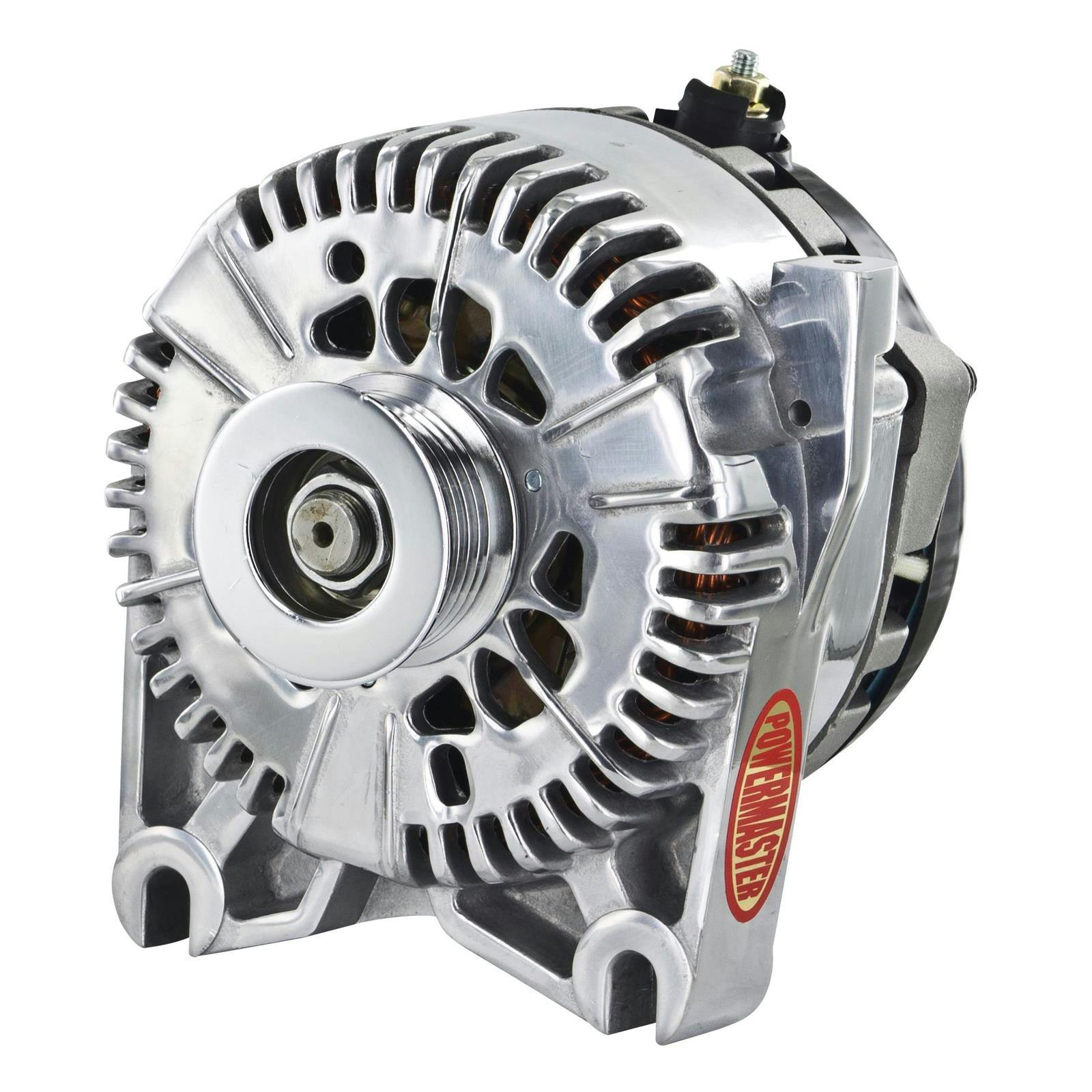 Powermaster 677811 Street Alternator, 200A, Serpentine, 12V, Ford