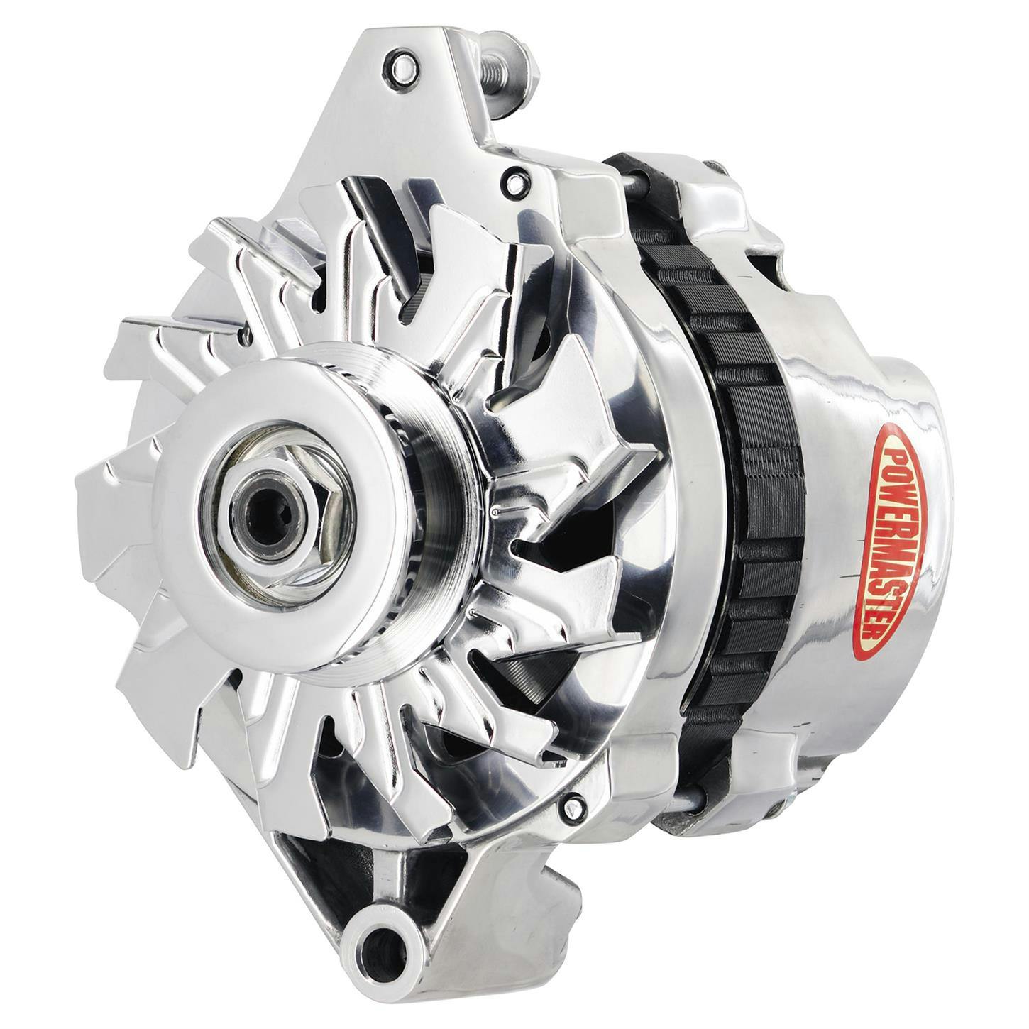 Powermaster 678021 Street Alternator, 140 Amps, V-belt, 12V