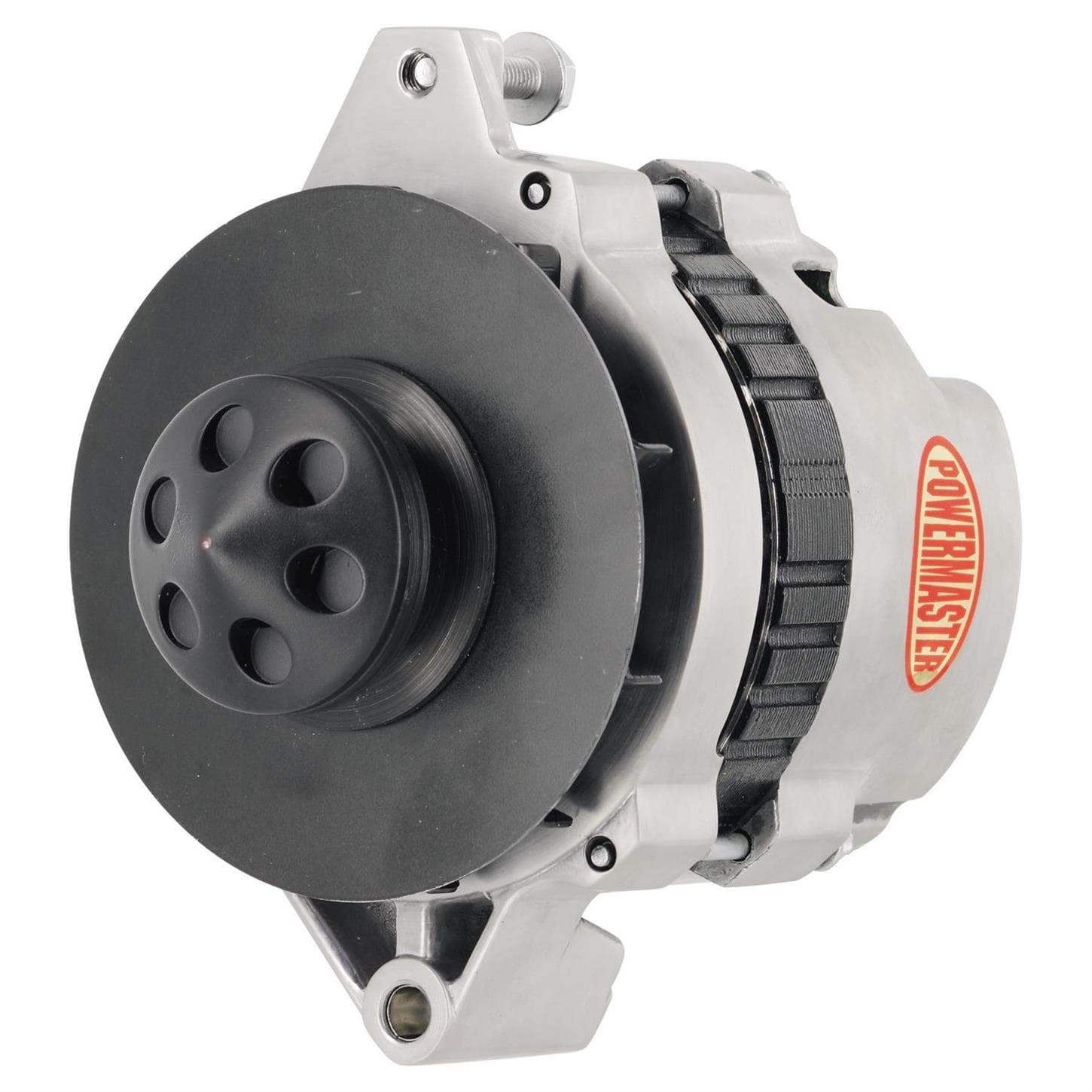 Powermaster 678021 Street Alternator, 140 Amps, V-belt, 12V