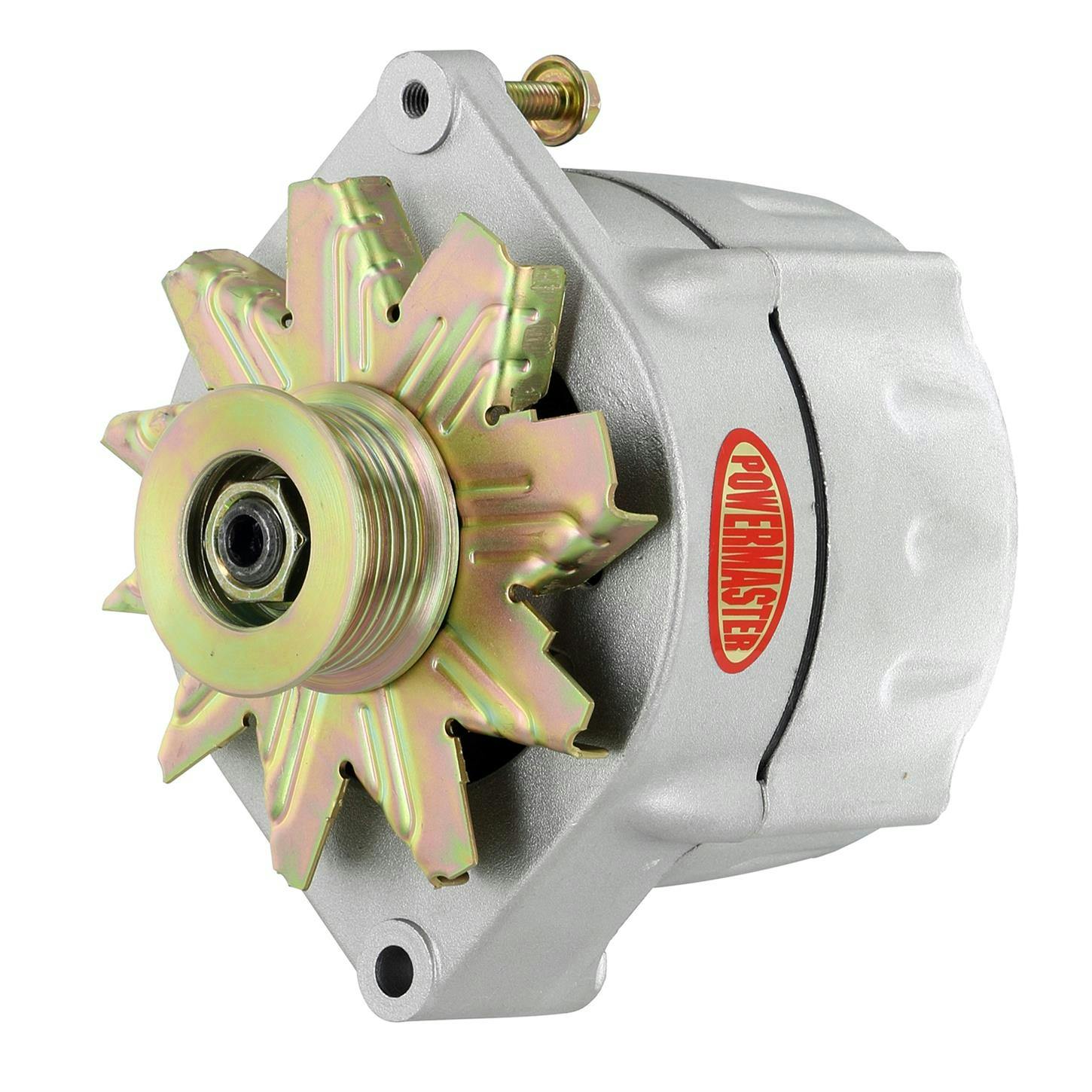Powermaster 7297-104 Smooth Look Alternator, 100A, Serp, 12V, GM