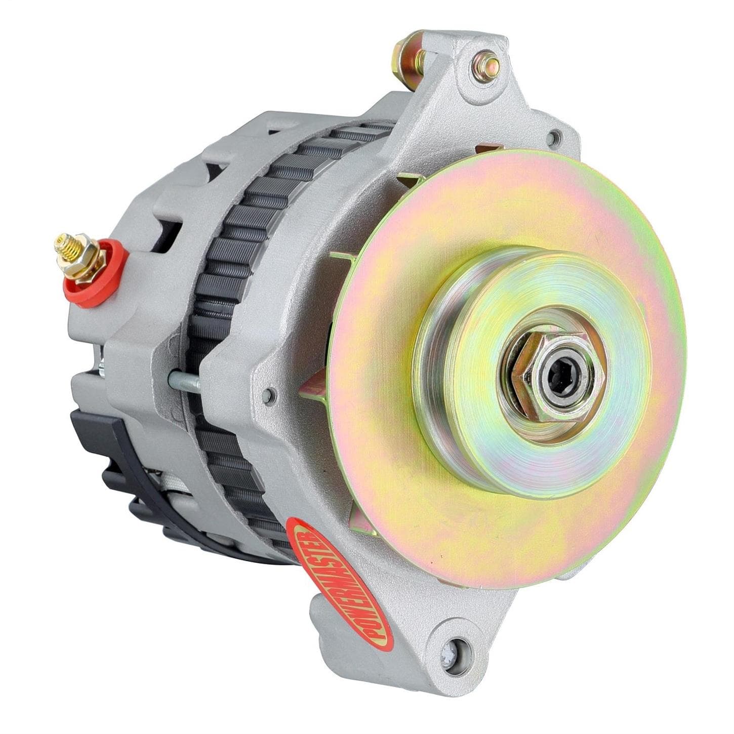 Powermaster 7462 Race Alternator, 90 Amp, 12V 1 Wire Regulator