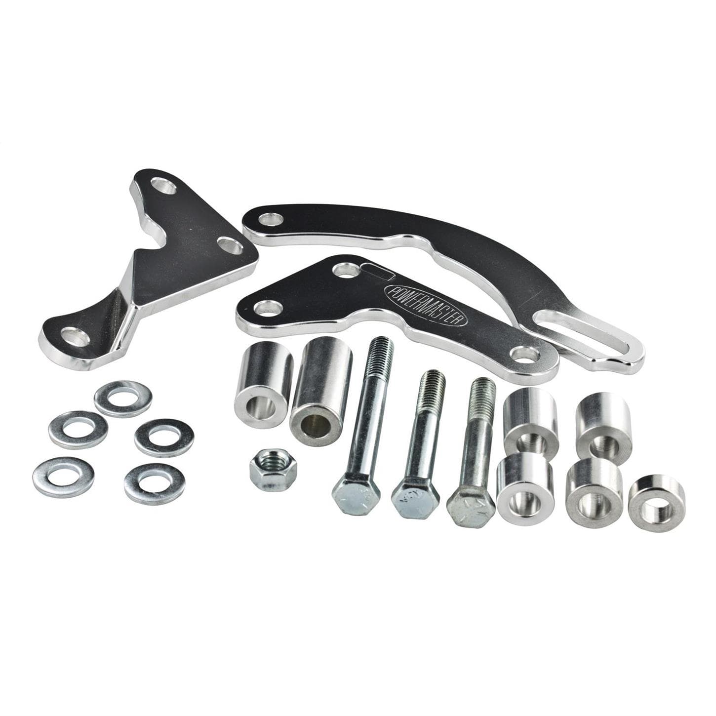Powermaster 770 Alternator Brackets, S/B Chevy