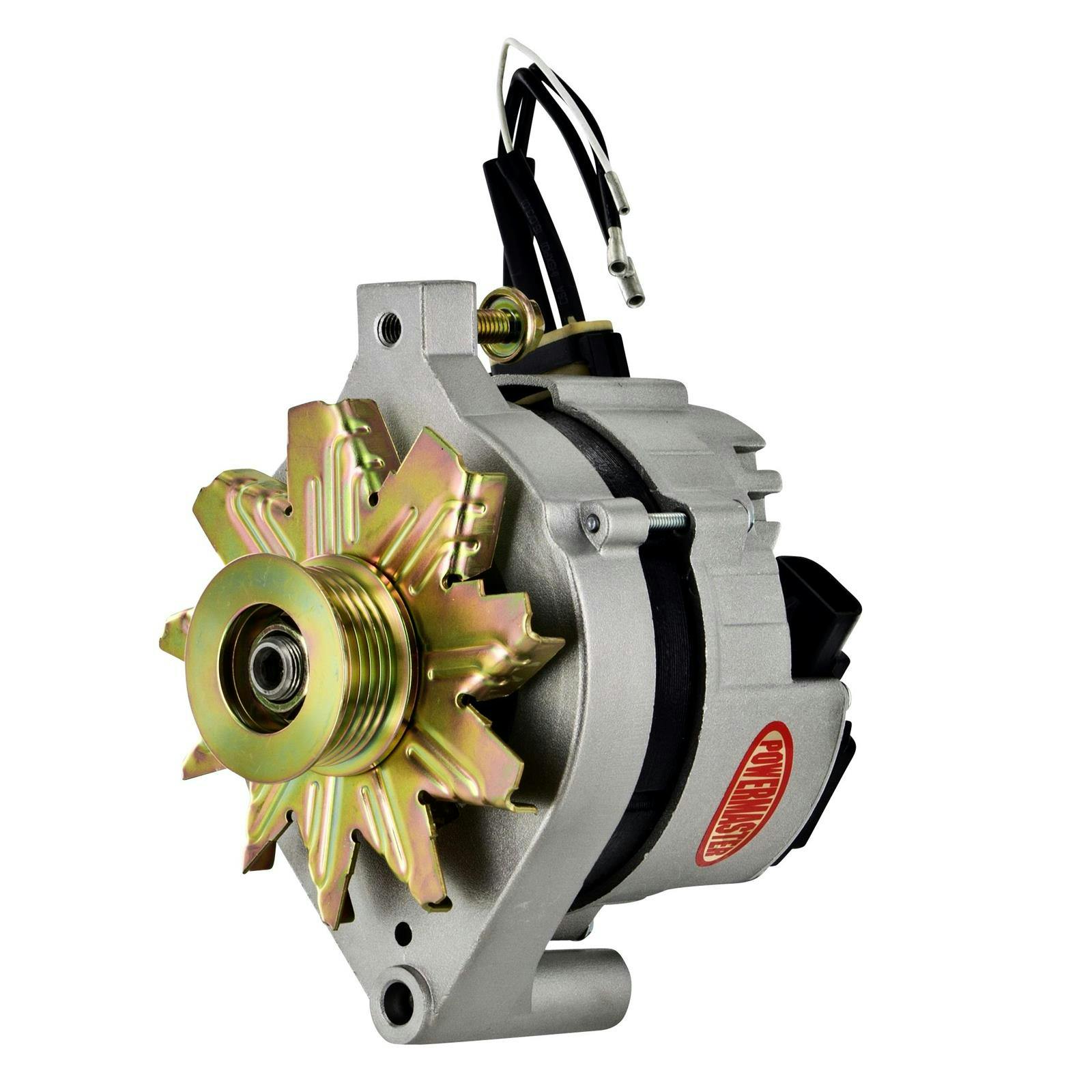 Powermaster 7735 Retro Alternator, 85 Amps, Serpentine, 12V, Ford