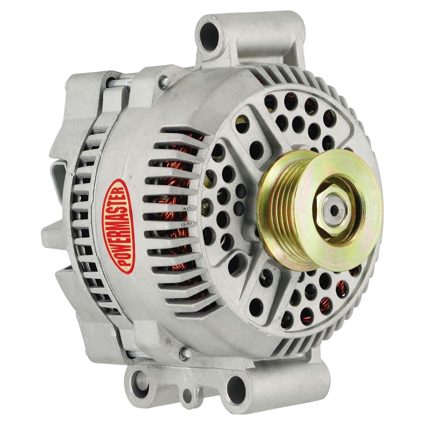 Powermaster 7768 Street Alternator, 140A, Serpentine, 12V, Ford