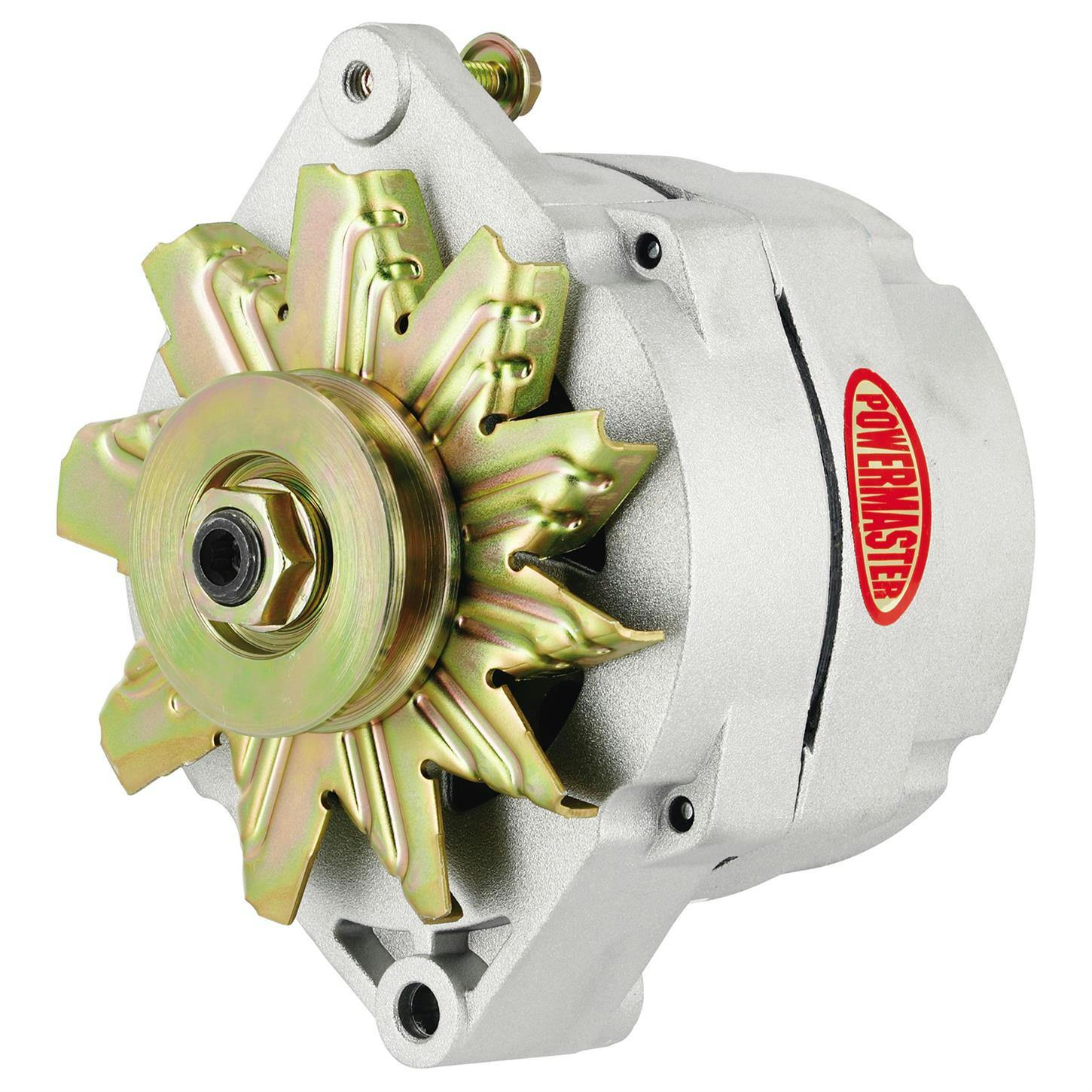 Powermaster 8003 Race Alternator, 70 Amps, V-belt, 12V, GM