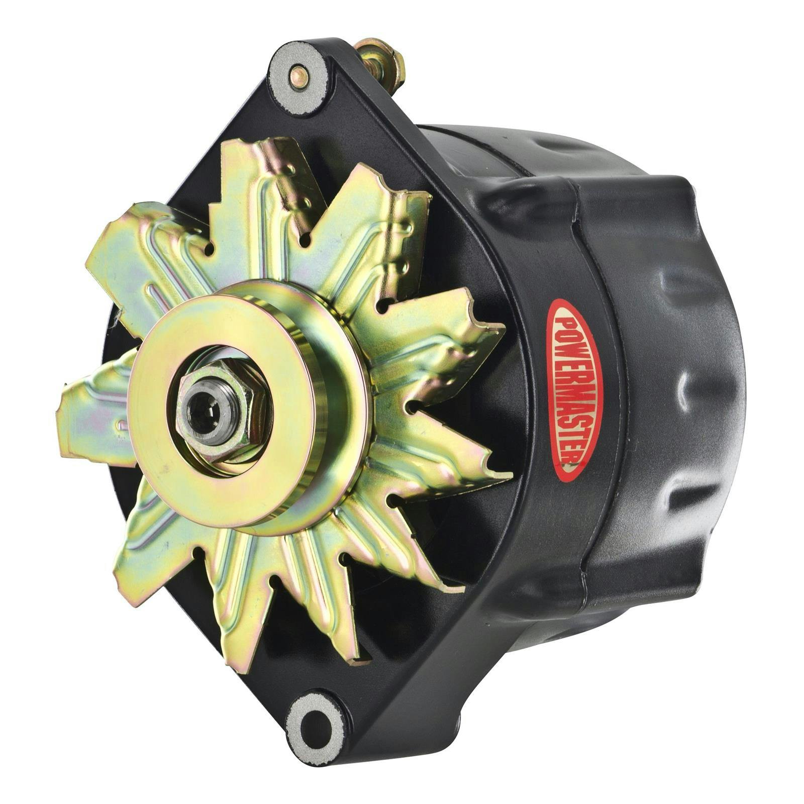Powermaster 8005 Race Alternator, 80 Amps, V-belt, 12V, GM