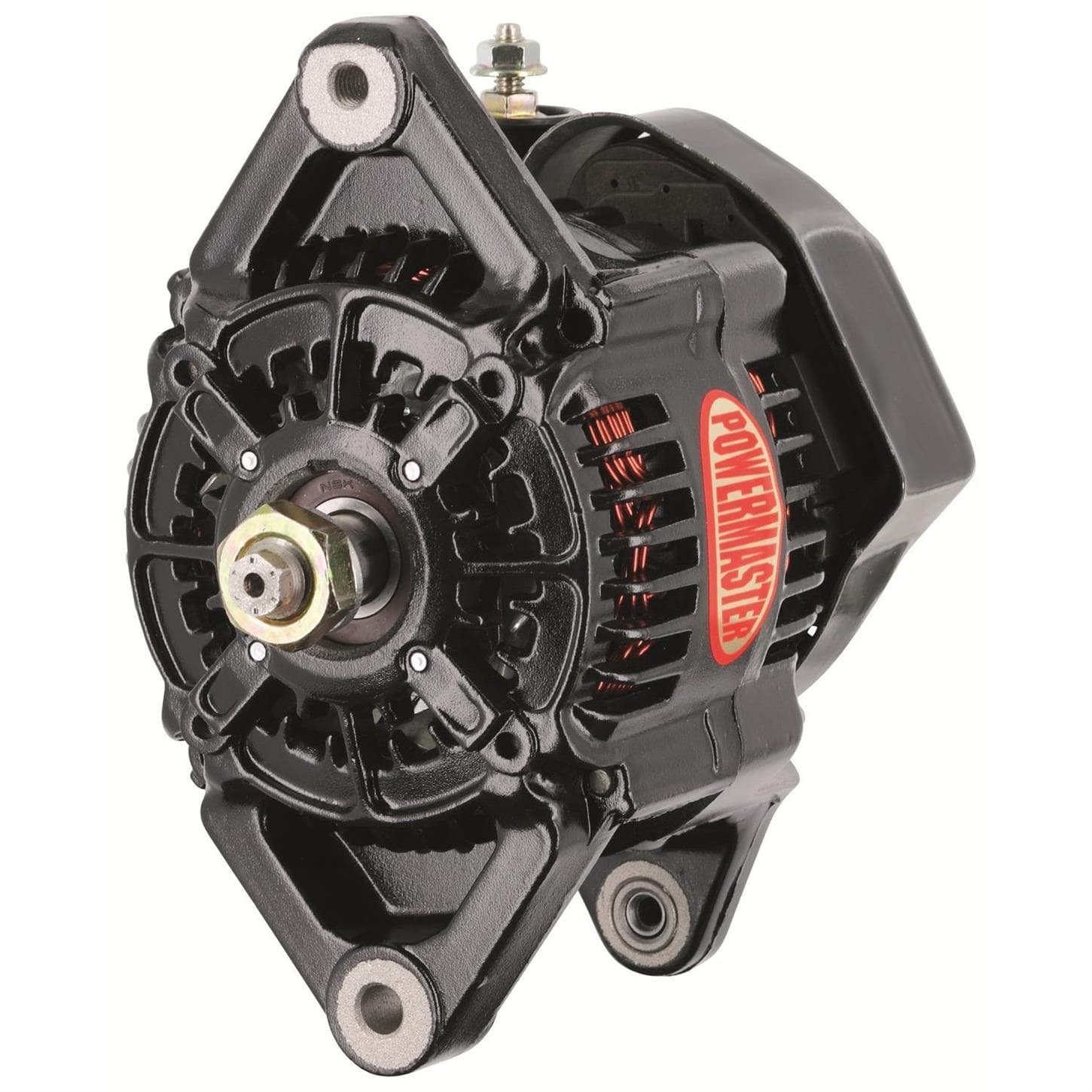 Powermaster 8122 Race Alternator, 115 Amps, 12V