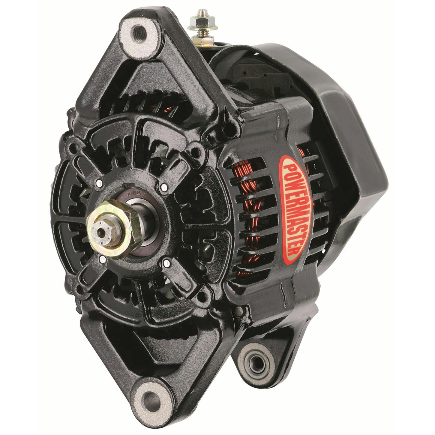 Powermaster 8126 Race Alternator, 115 Amps, 16V