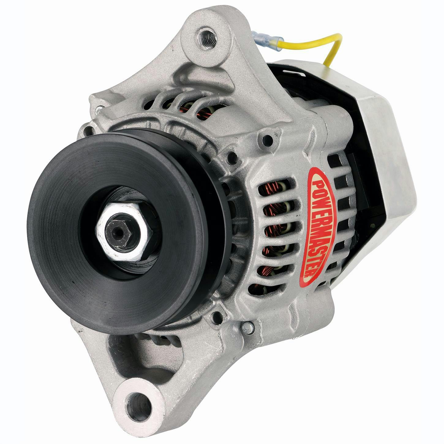 Powermaster 8192 Race Alternator, 75 Amps, V-belt, 12V