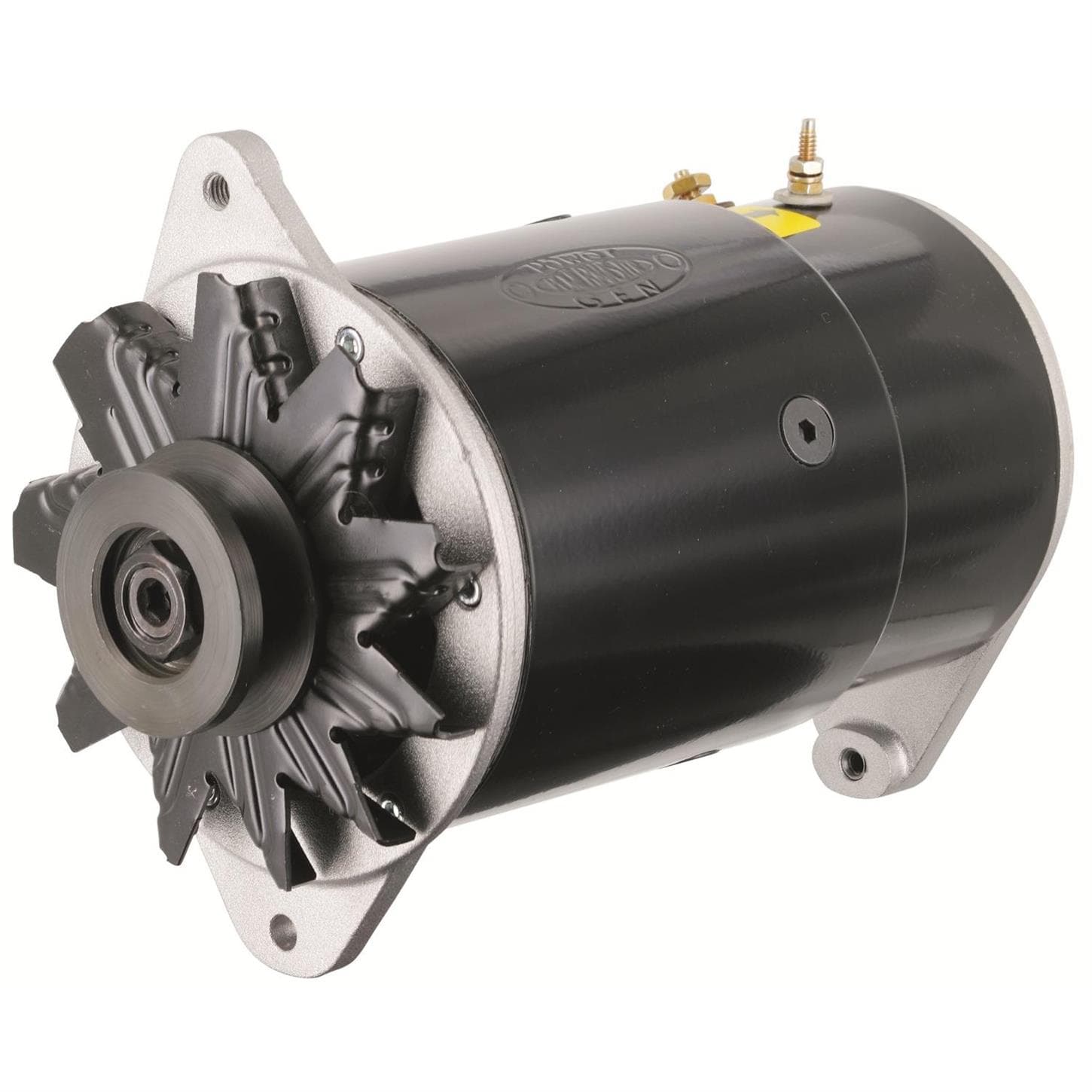 Powermaster 82051-2 PowerGEN Early GM Alternator, 12-Volt, Black