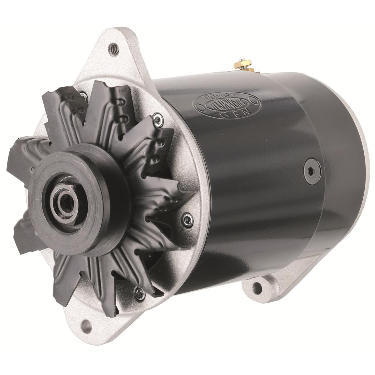 Powermaster 82111 Shorty PowerGEN Early GM Alternator, 12-Volt