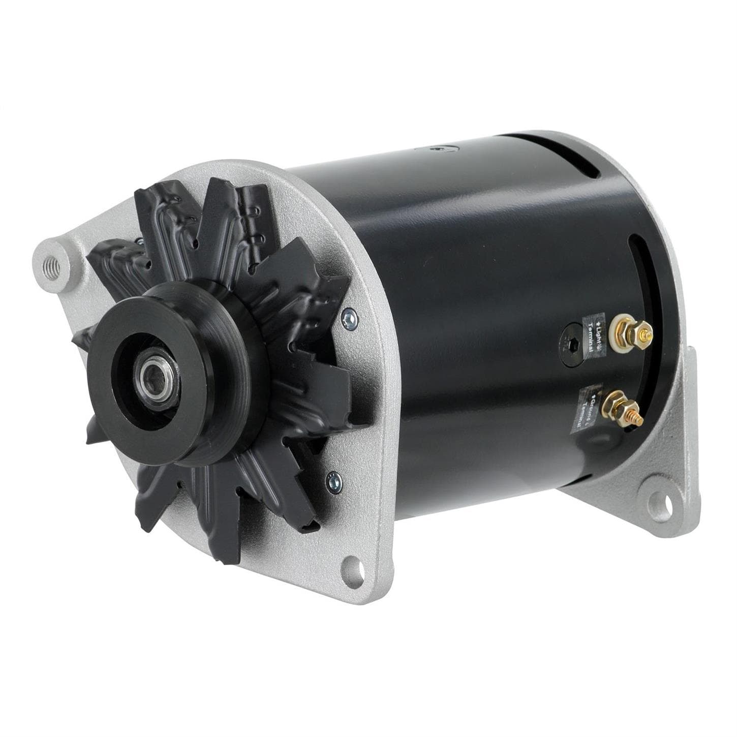 Powermaster 82158-2 Powergen Alternator, 90A, T-Bird, Black, Lamp
