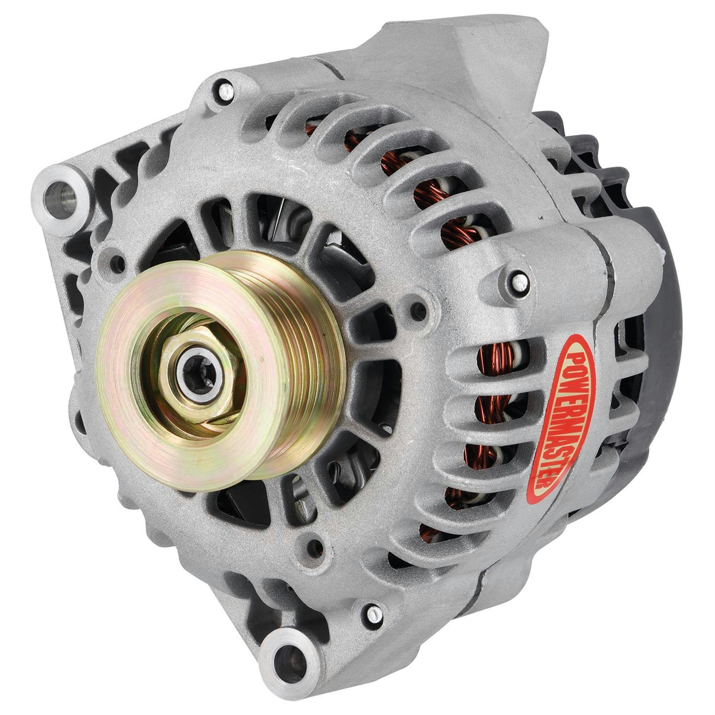 Powermaster 8231 GM CS130D Alternator, 120A, 6-Groove, Natural