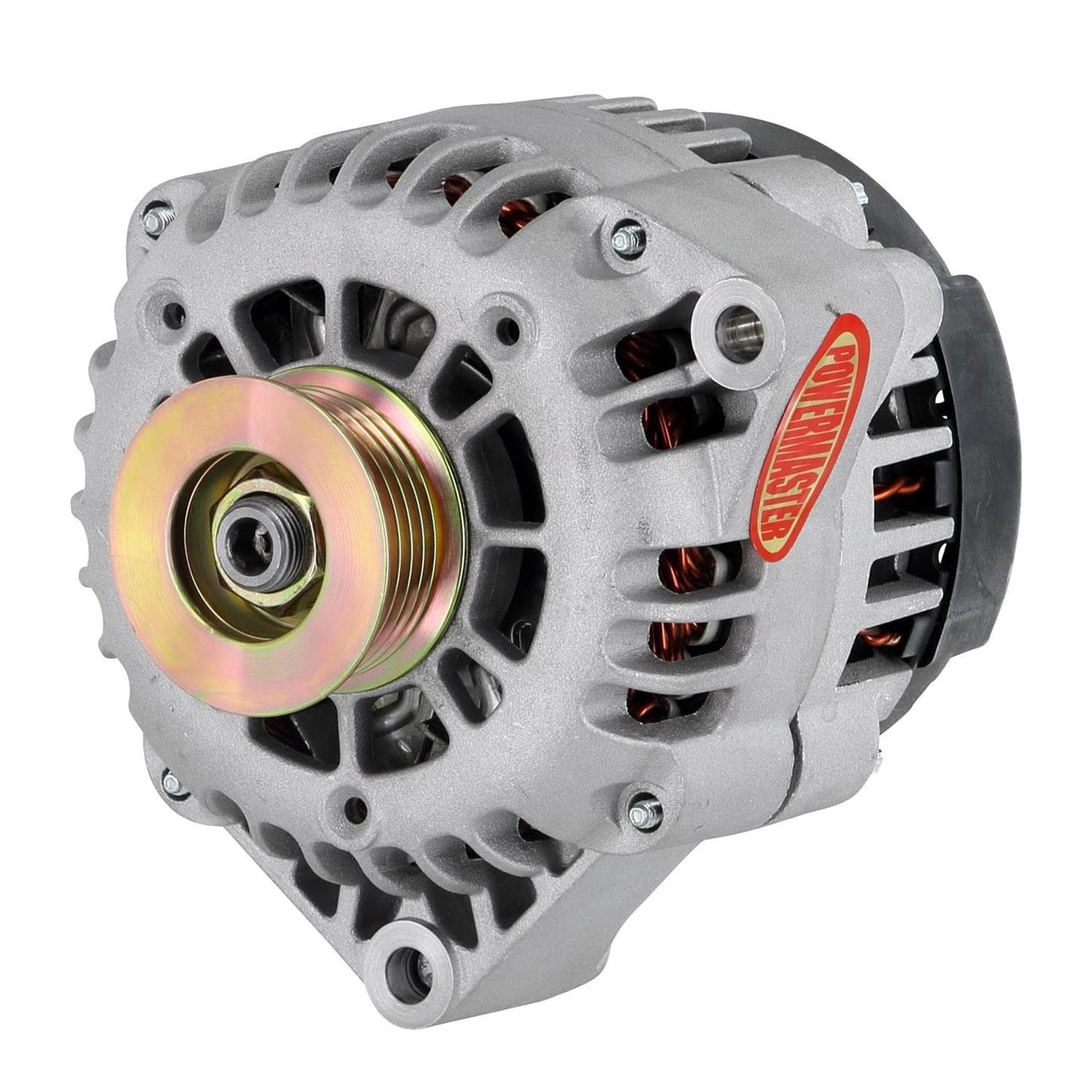 Powermaster 8247 Street Alternator, 120A, Serpentine, 12V, Chevy