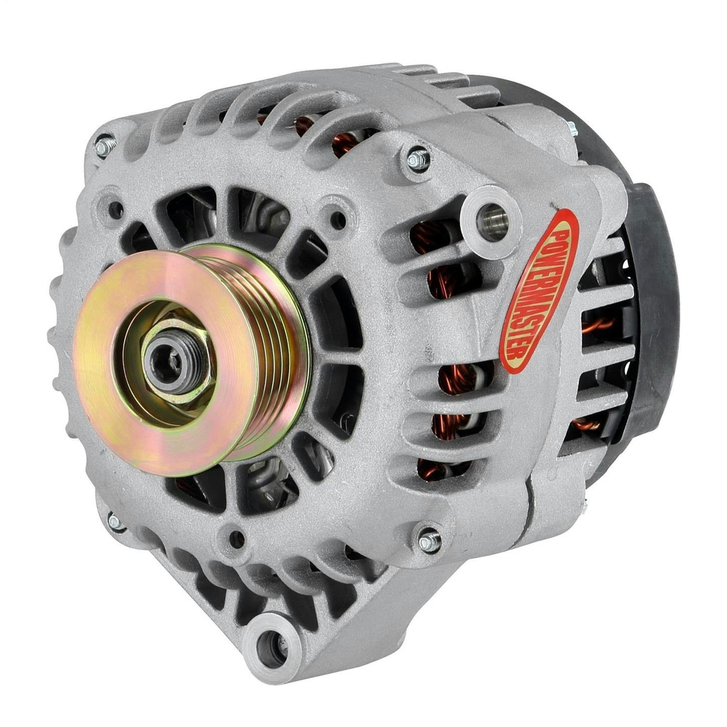 Powermaster 8247 Street Alternator, 120A, Serpentine, 12V, Chevy