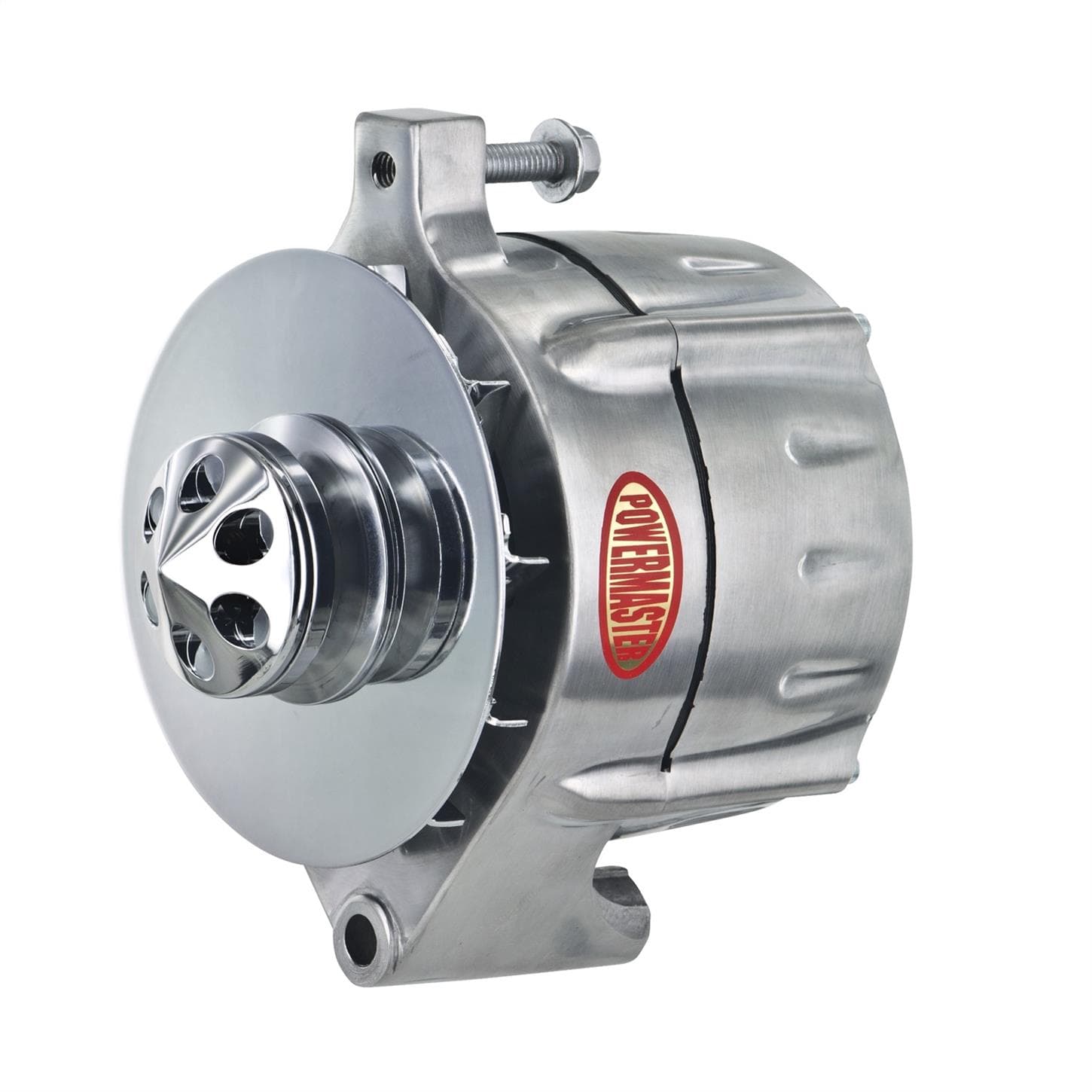 Powermaster 8-37101-360 Smooth Look Alternator, 100A, V-belt Ford