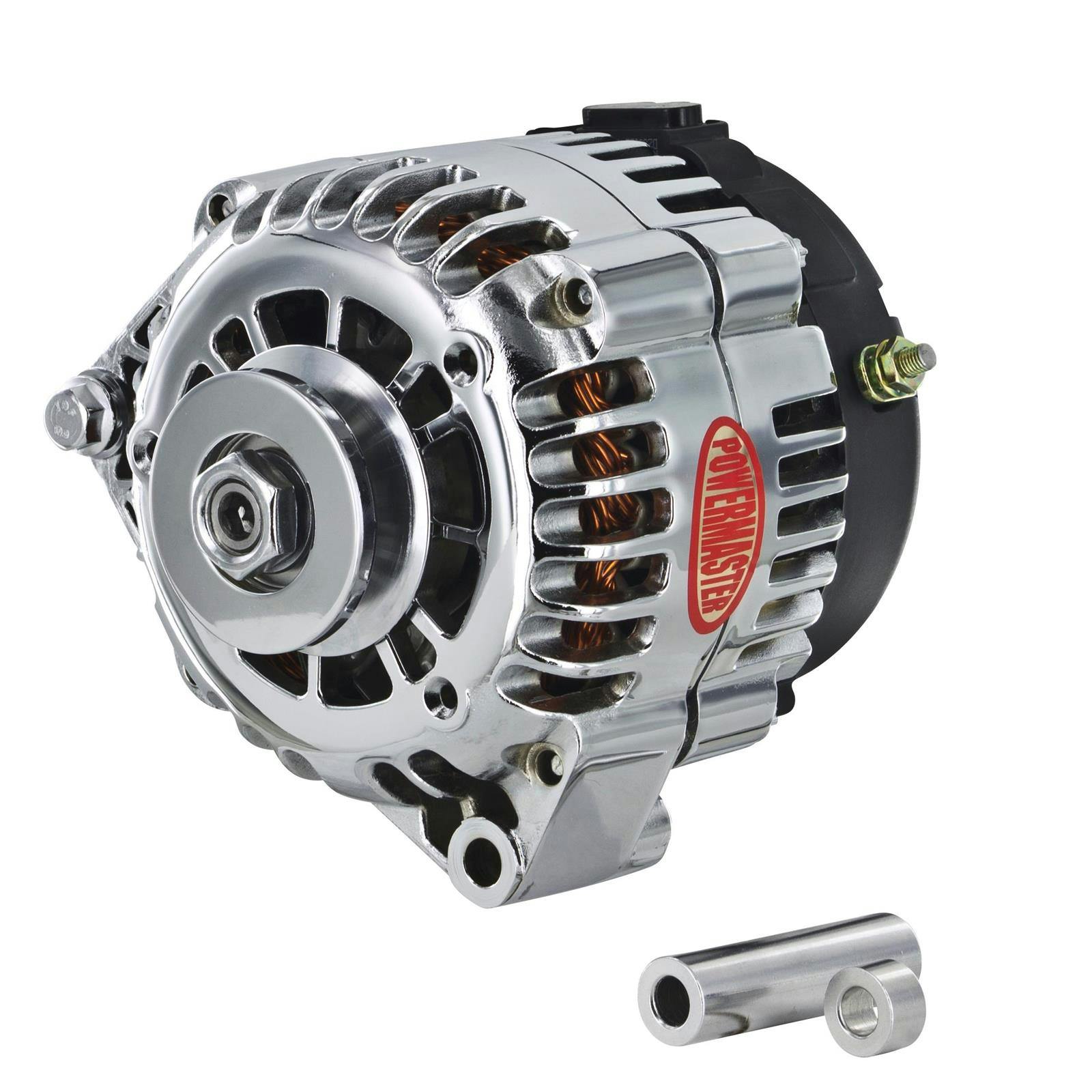 Powermaster 8-38529-116 Street Alternator, 165A, V-belt, Chrysler