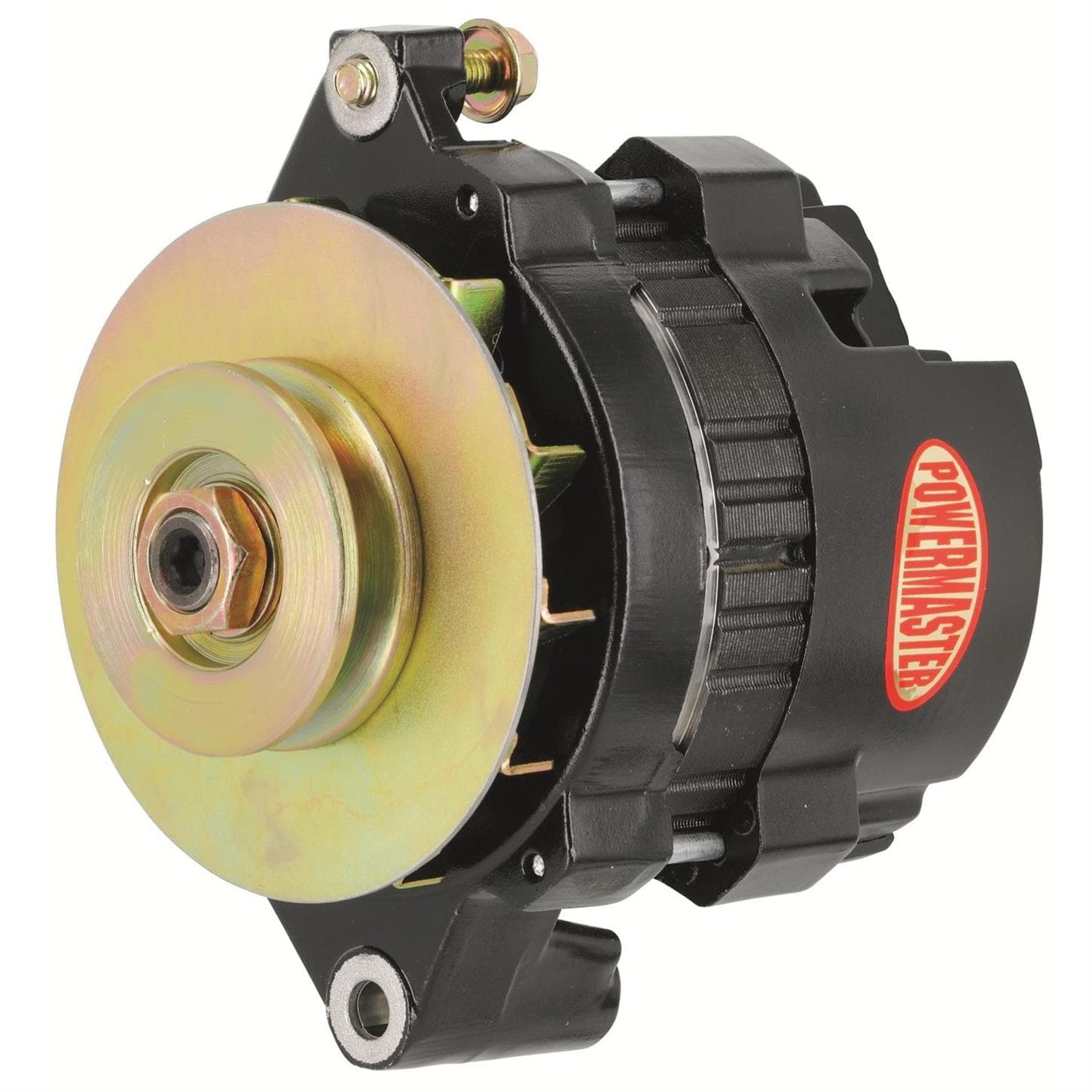 Powermaster 8462 Race Alternator, 100 Amps, V-belt, 12V, Chevy