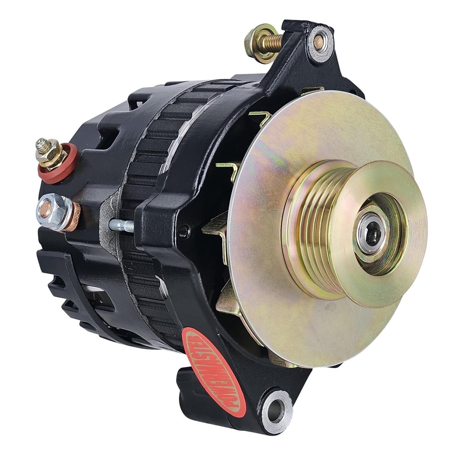 Powermaster 8466-104 Race Alternator, 100A, 16V 1 Wire Regulator