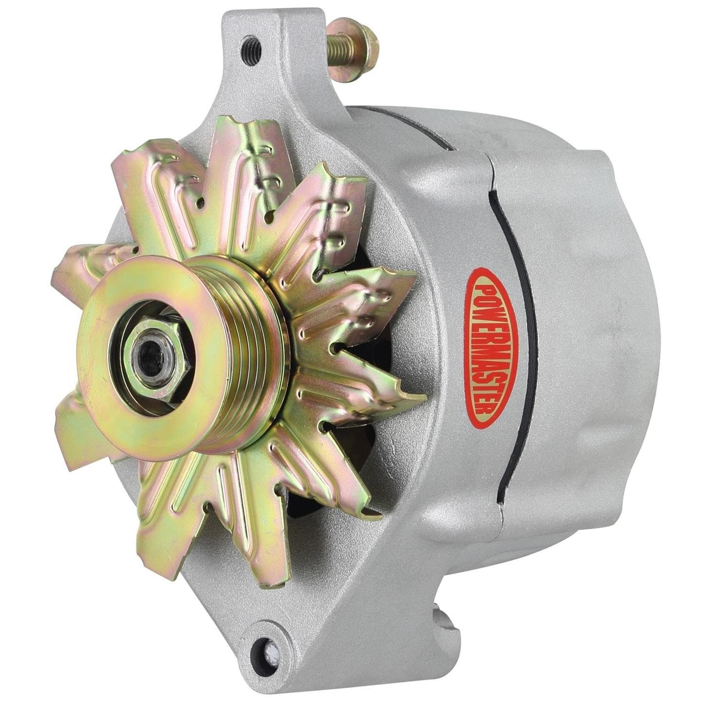 Powermaster 8-47146 Race Alternator, 150A, Serpentine, 16V, Ford